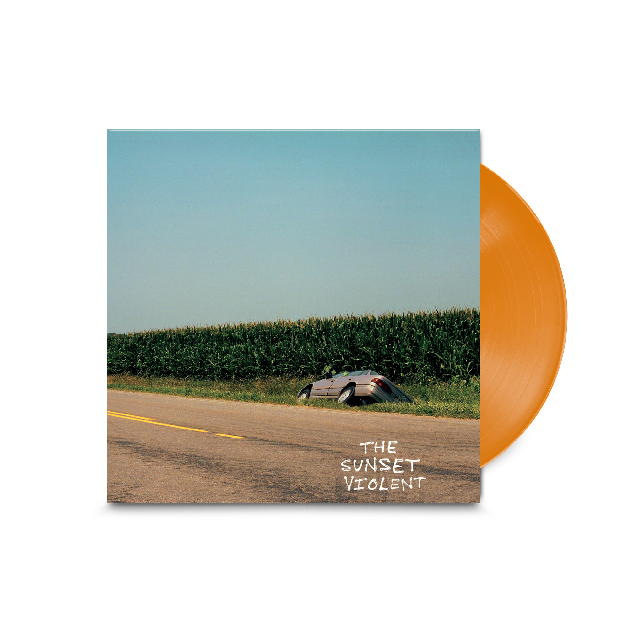 The Sunset Violent: Limited Orange Vinyl LP & Signed Print
