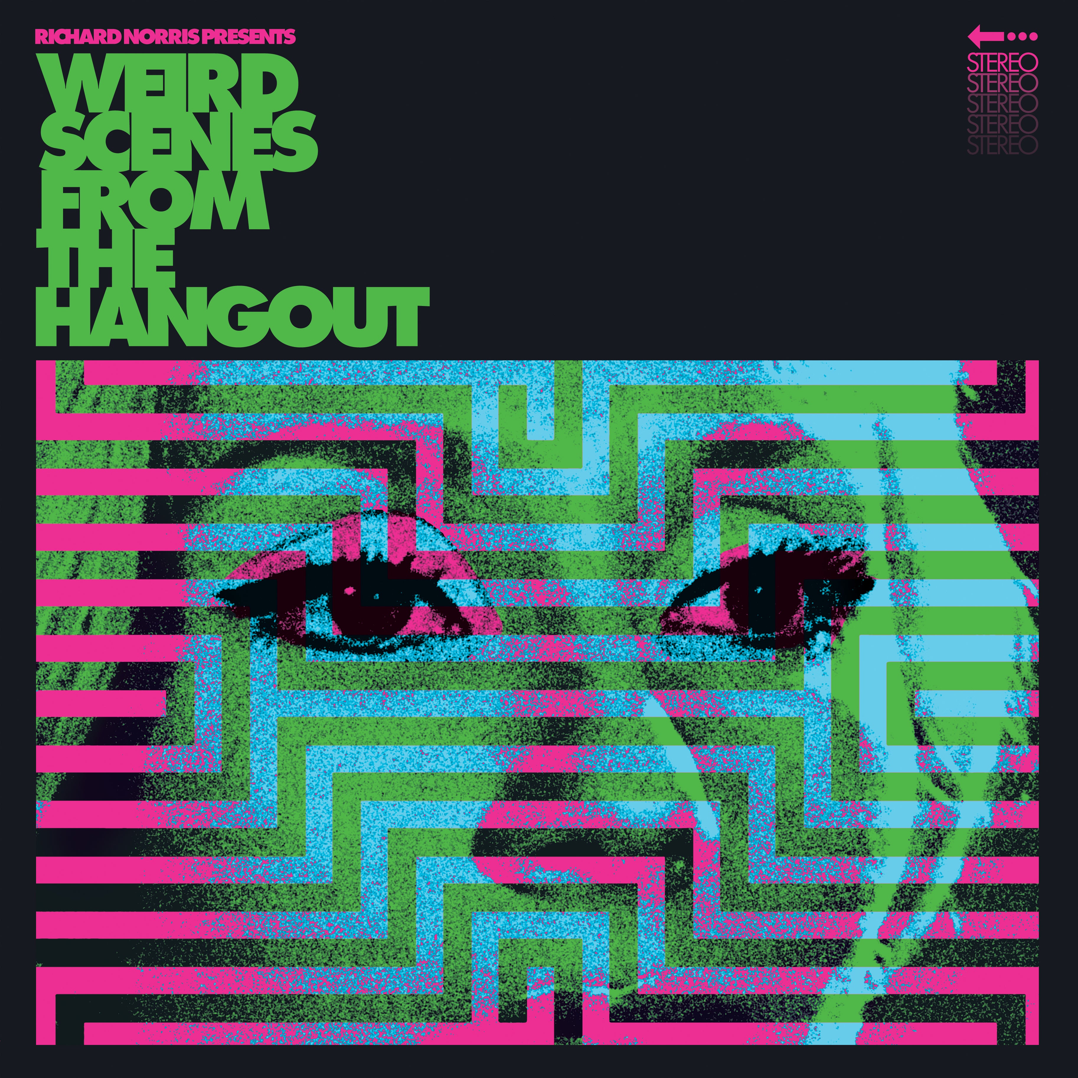 Various Artists - Richard Norris Presents - Weird Scenes from The Hangout (Psychedelic & Freakbeat Dancefloor Anthems 1967-1982): Neon Pink & Transparent Curacao Vinyl 2LP