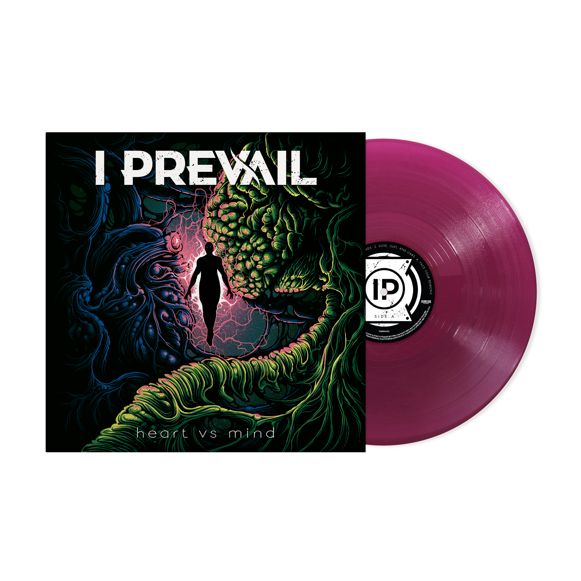 I Prevail - Heart Vs. Mind (10 Year Anniversary Edition): Limited Translucent Grape Vinyl LP
