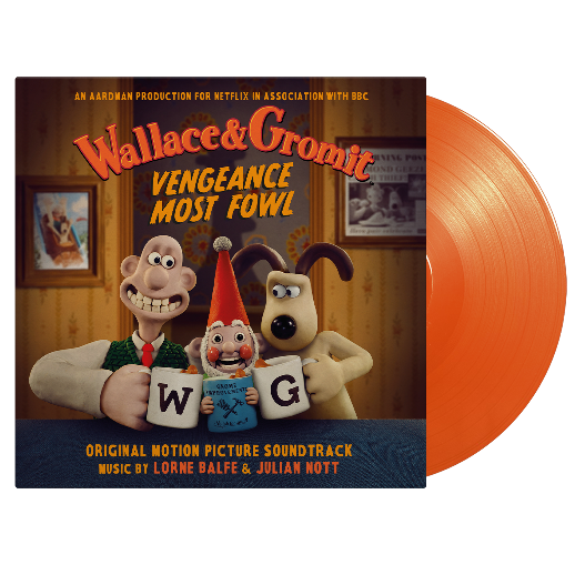 Original Soundtrack - Wallace and Gromit: Vengeance Most Fowl: Orange Vinyl LP.