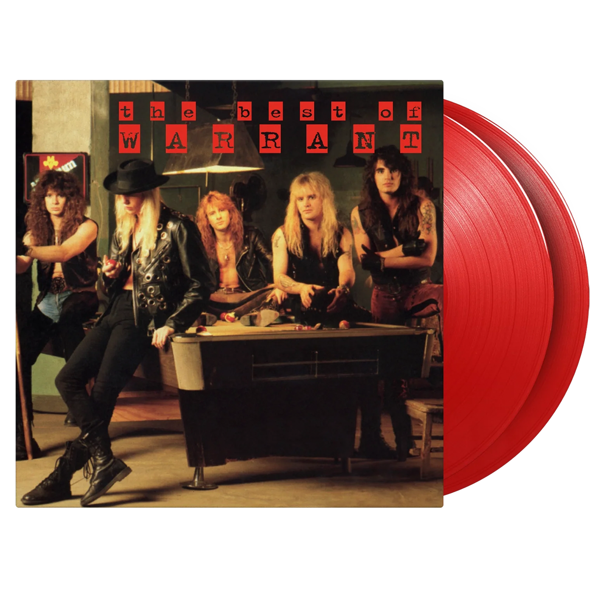 Warrant - The Best Of Warrant: Red Vinyl 2LP