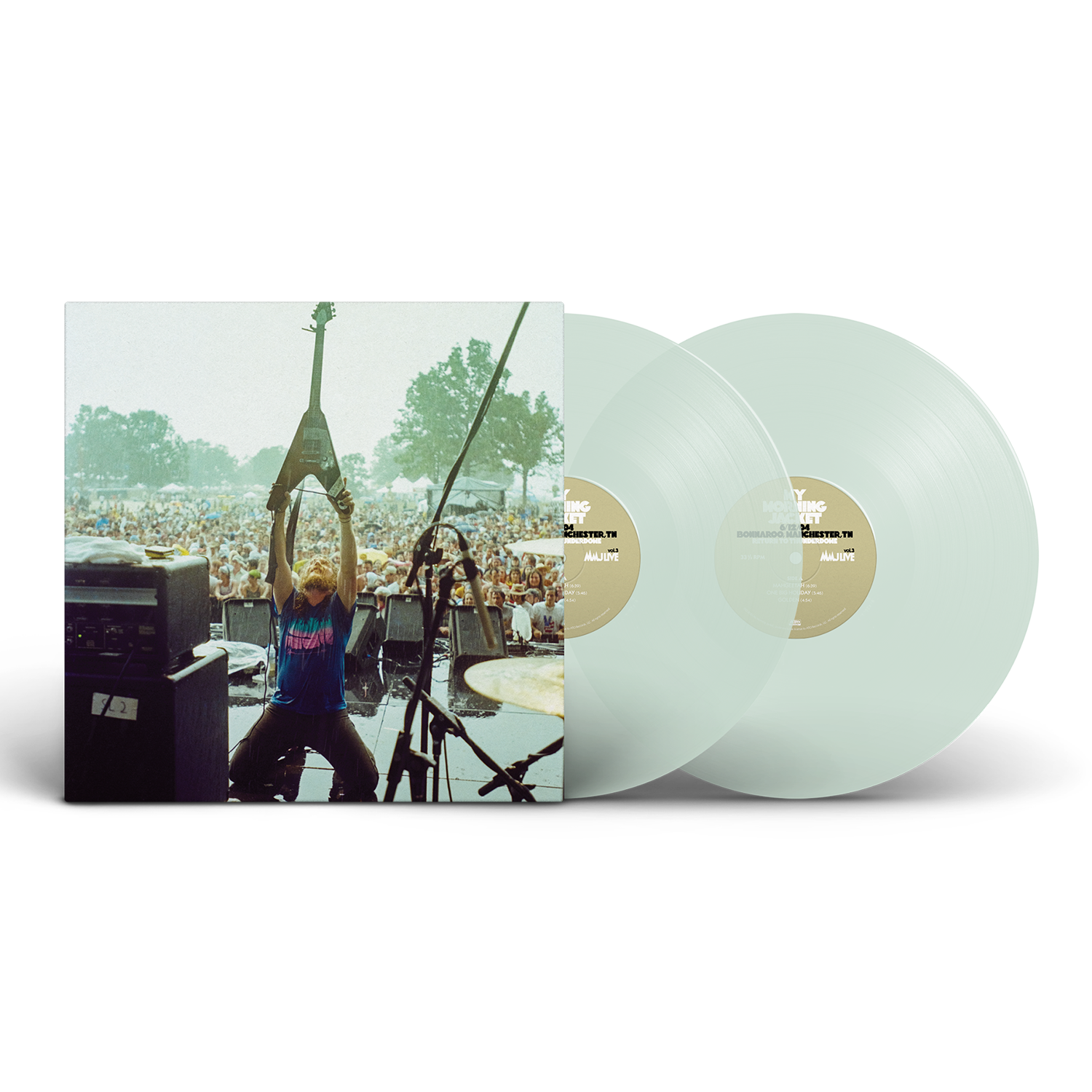 My Morning Jacket - MMJ Live Vol. 3 - Bonnaroo 2004: Limited Coke Bottle Clear Vinyl 2LP