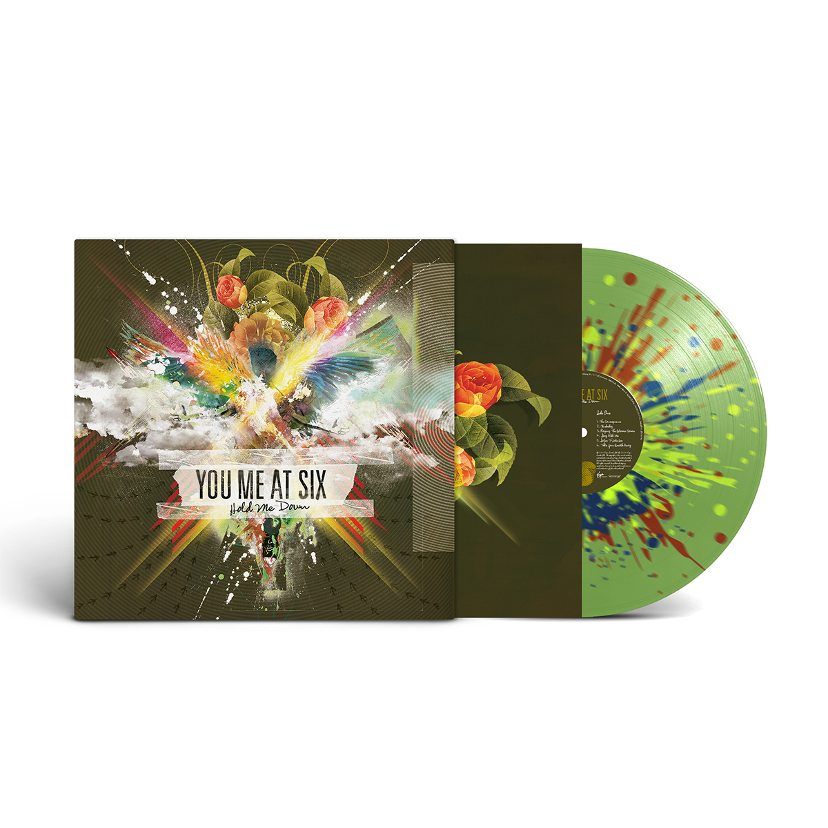 You Me At Six - Hold Me Down: Retail Exclusive Splatter Vinyl LP