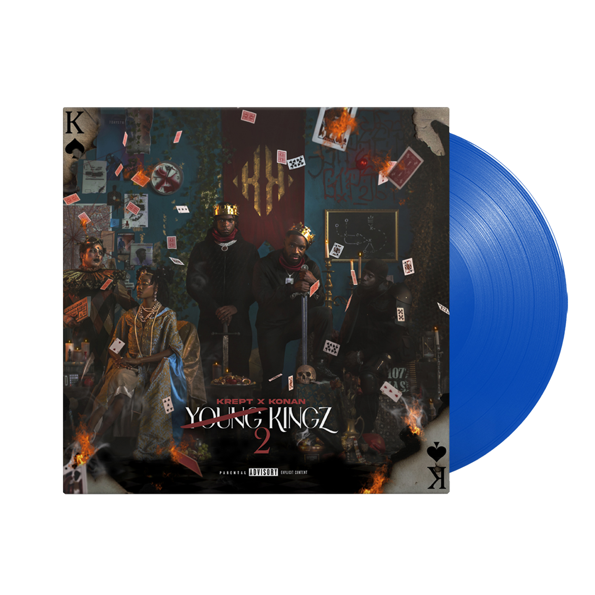 Krept & Konan - Young Kingz II: Blue Vinyl LP