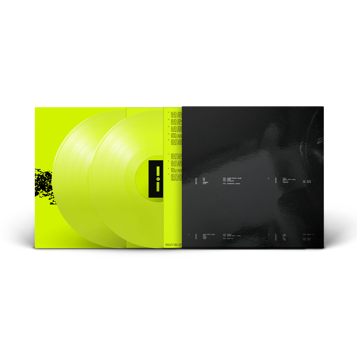 Bicep - SLUG: Signed Gatefold Safety Yellow Vinyl 2LP
