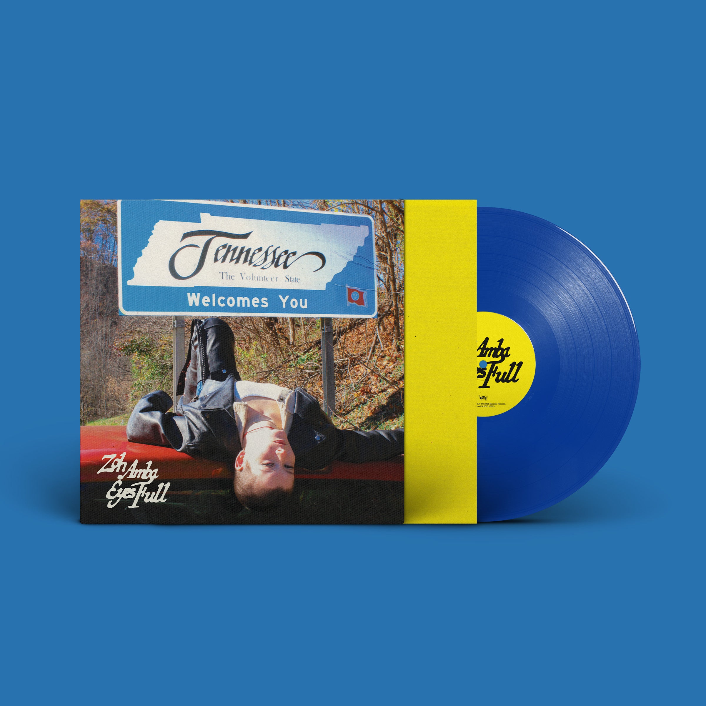 Zoh Amba - Eyes Full: Blue Vinyl LP