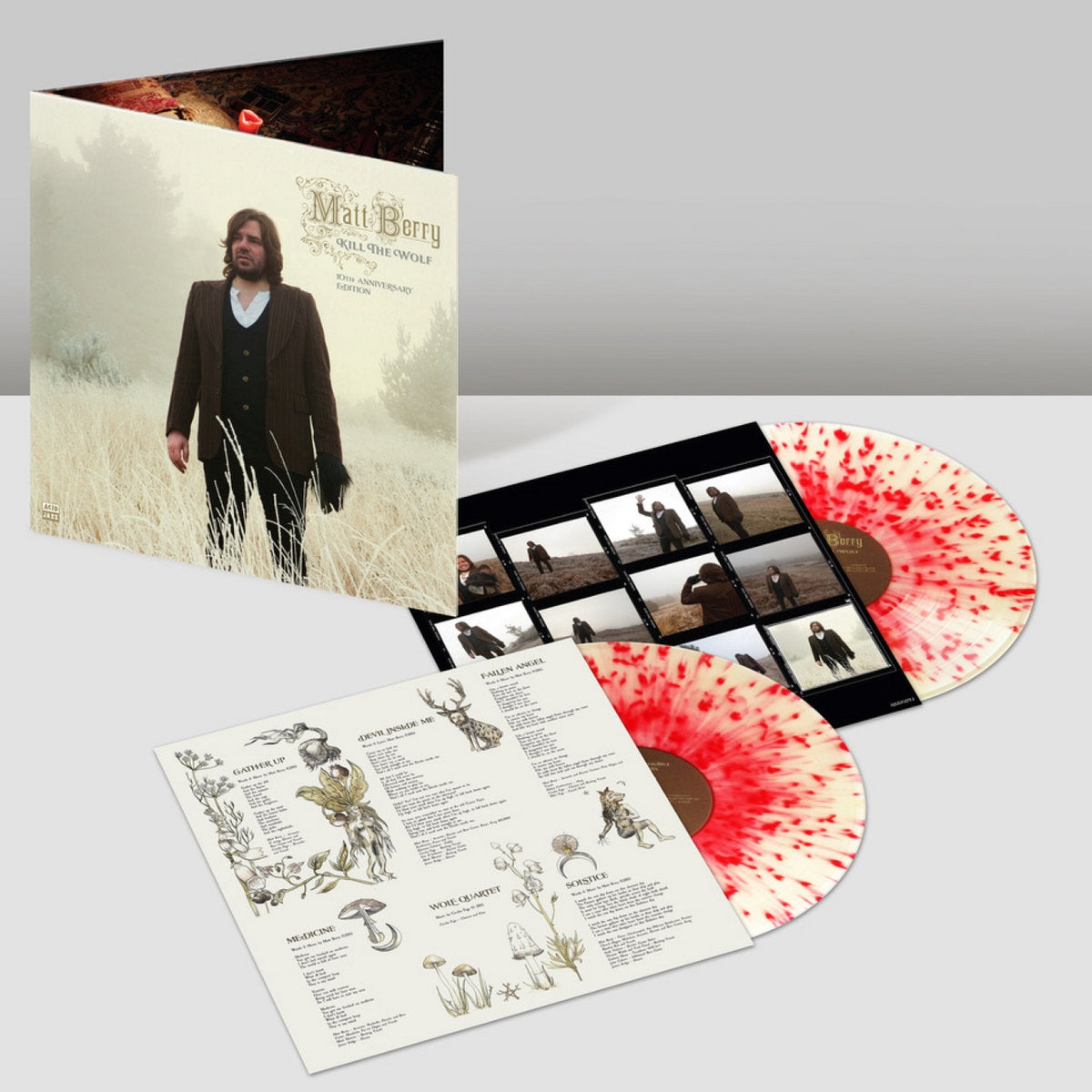 Matt Berry - Kill The Wolf (10th Anniversary): Limited Deluxe 'Blood Splatter' Vinyl 2LP