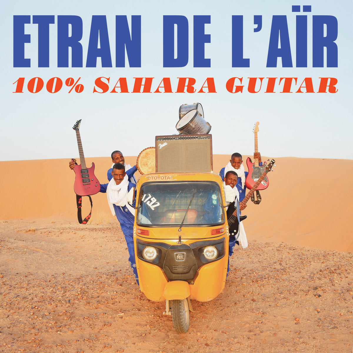 Etran de L'Aïr - 100% Sahara Guitar: Limited Blue Vinyl LP