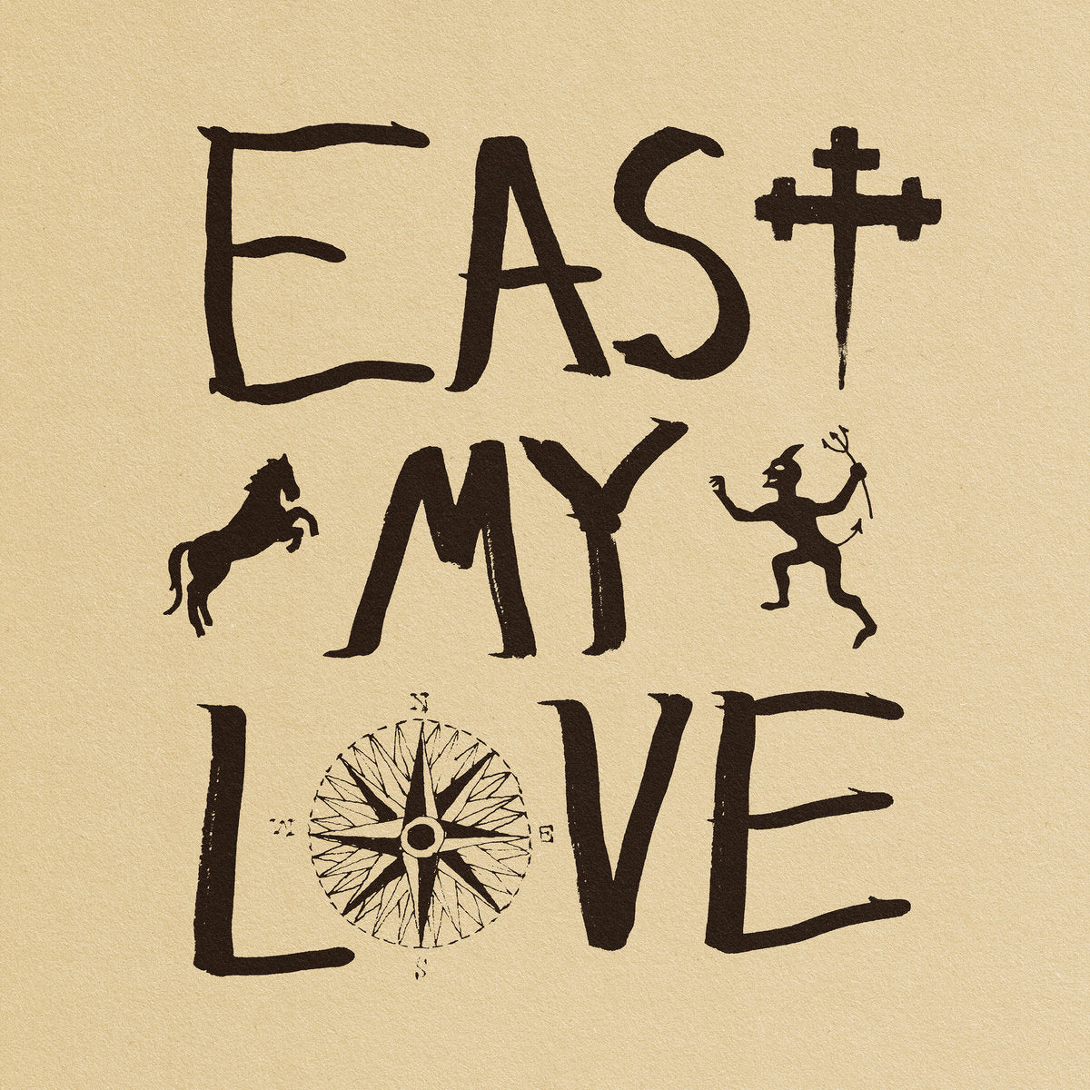 Current Joys - East My Love: Limited Olive Vinyl LP