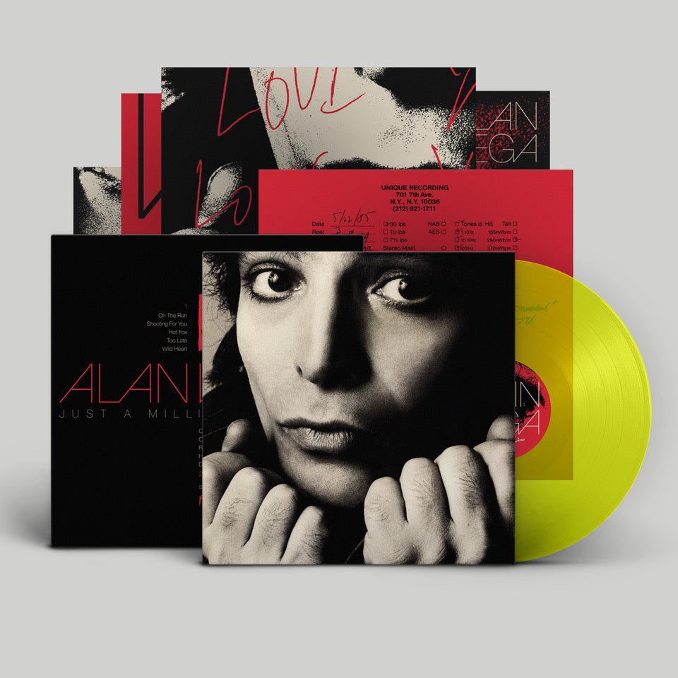 Alan Vega - Just A Million Dreams: Limited Neon Yellow Vinyl LP