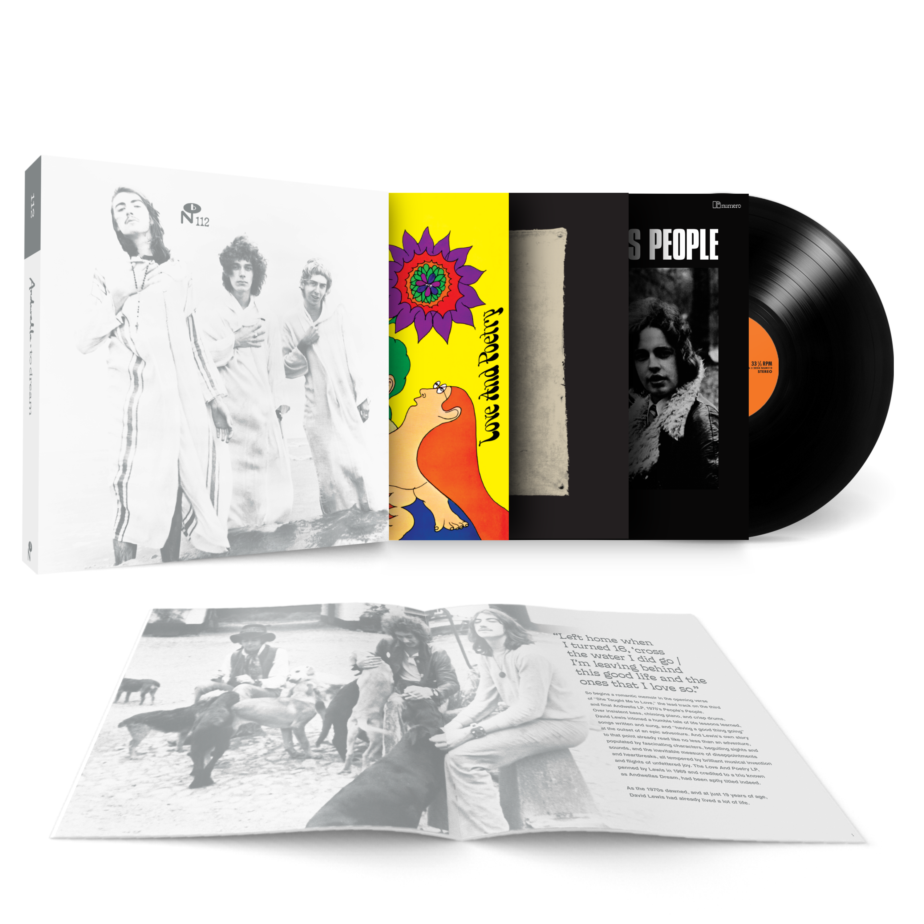 Andwella & Andwellas Dream - To Dream: Vinyl 3LP