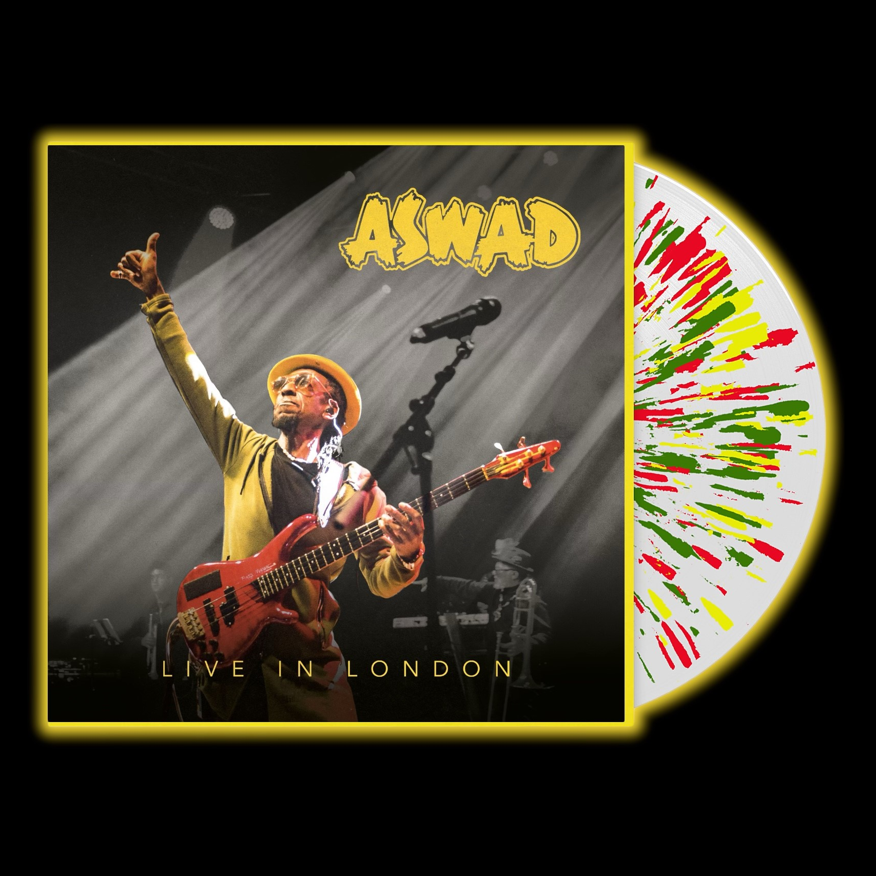 Aswad - Live In London: White Splatter Vinyl LP