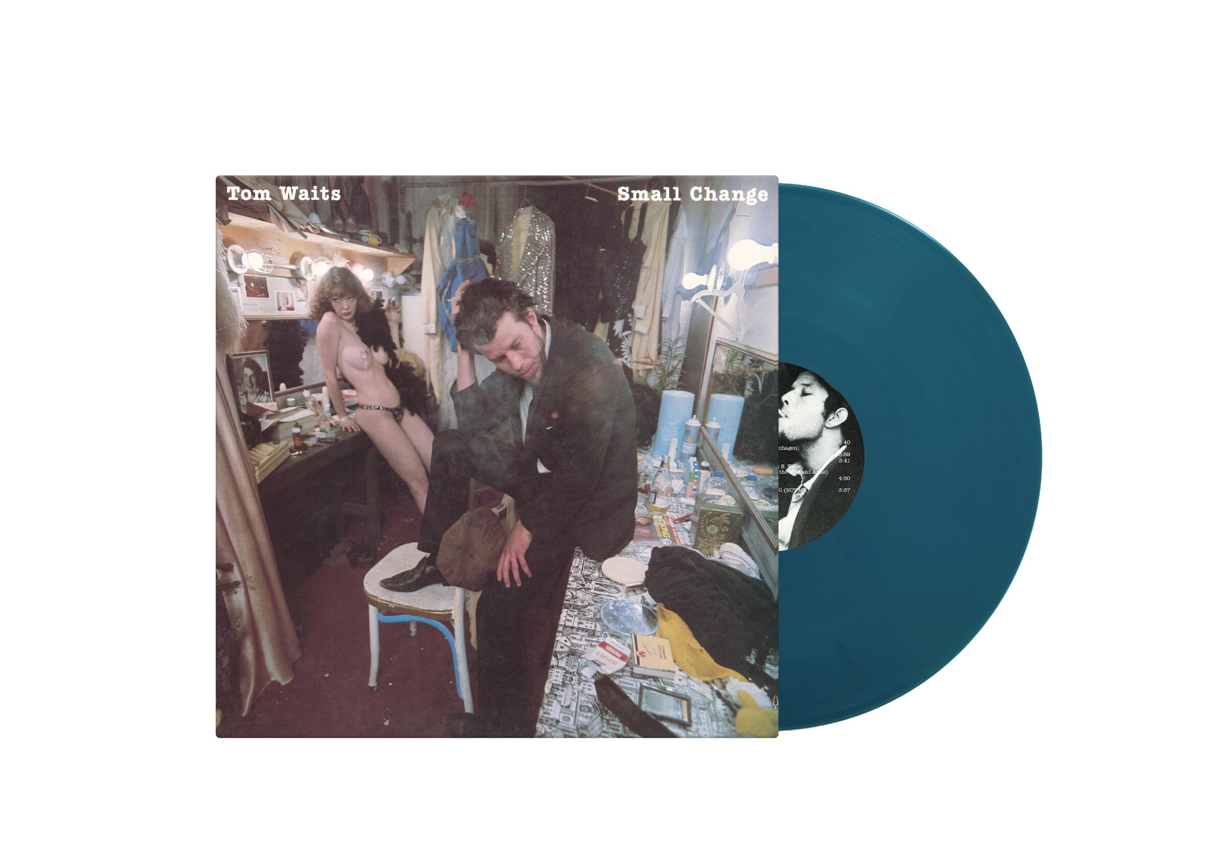 Tom Waits - Small Change (50th Anniversary Aquamarine LP): Indie Only 180g Aquamarine Vinyl LP