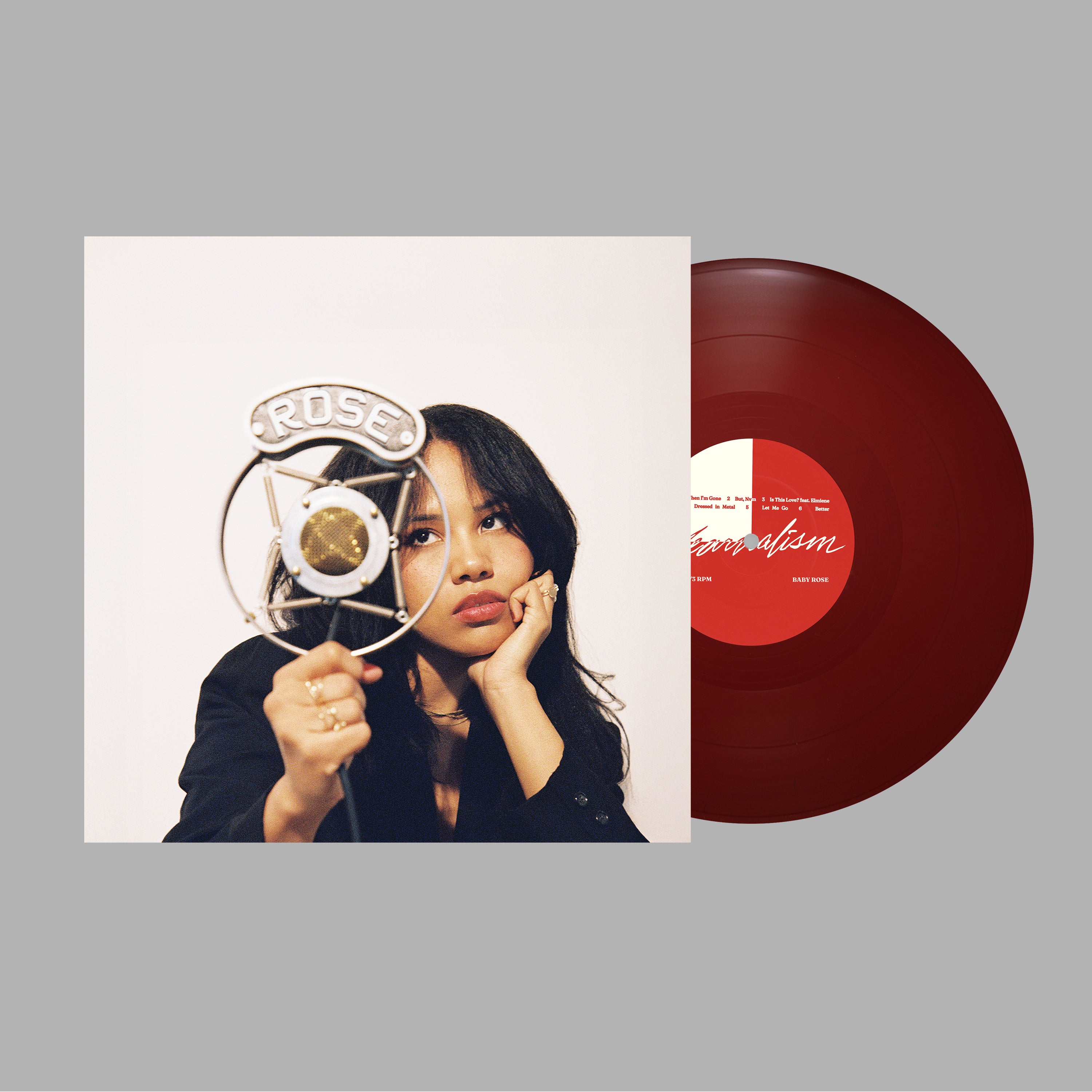 Baby Rose - YEARNALISM: Maroon Vinyl LP