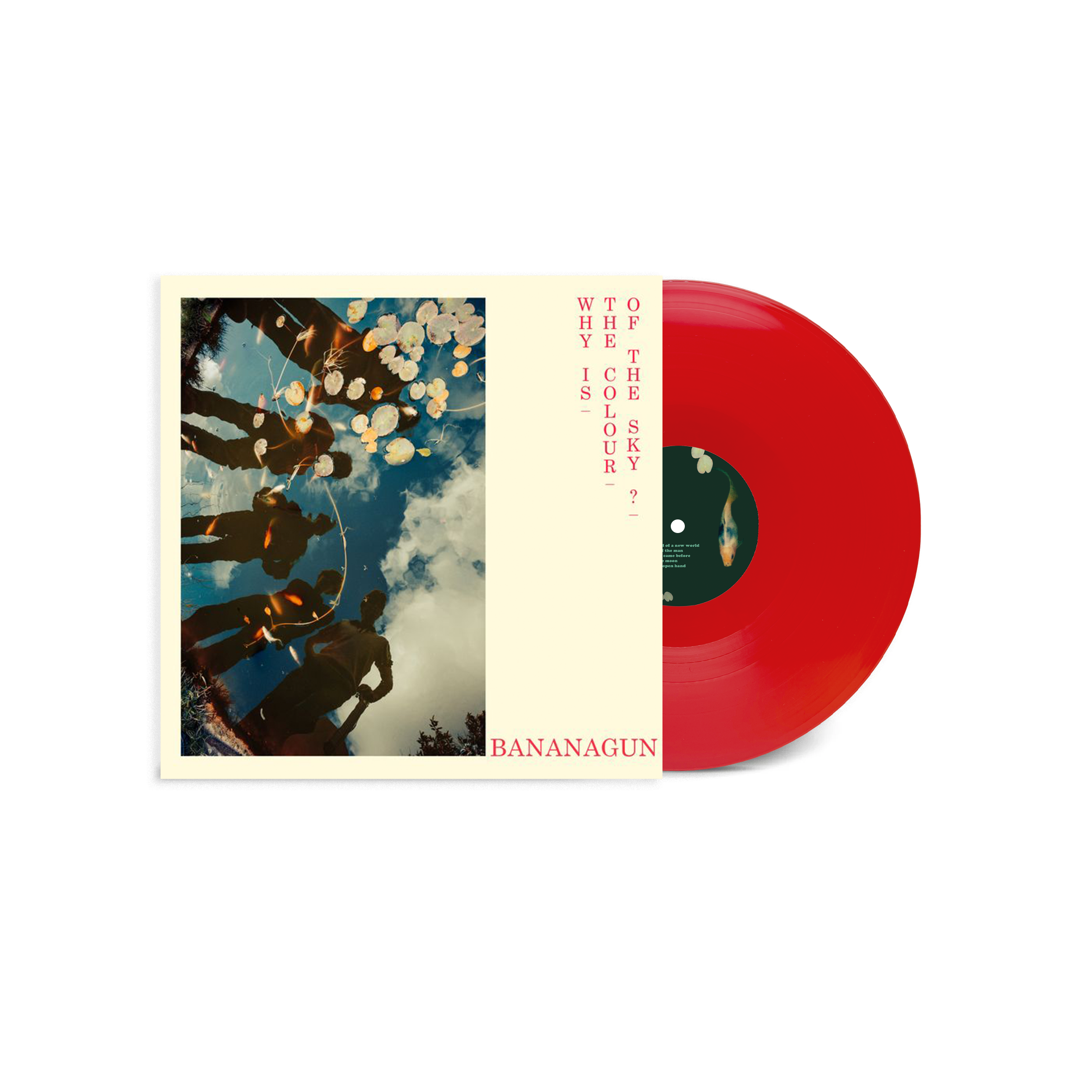 Bananagun - Why is the Colour of the Sky?: Limited Opaque Red Vinyl LP