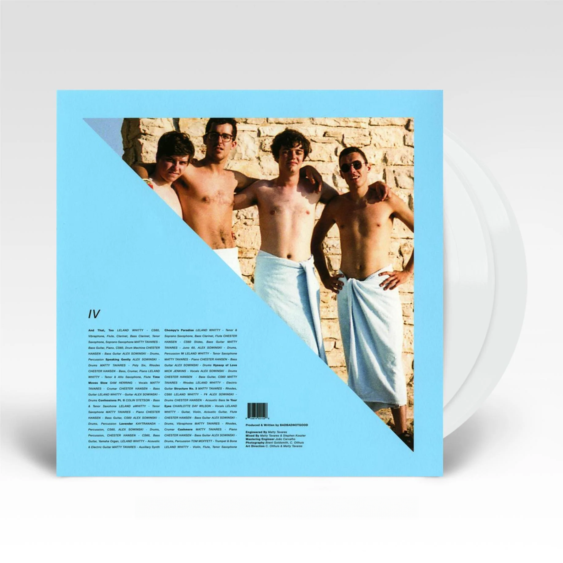 BadBadNotGood - IV: White Vinyl 2LP