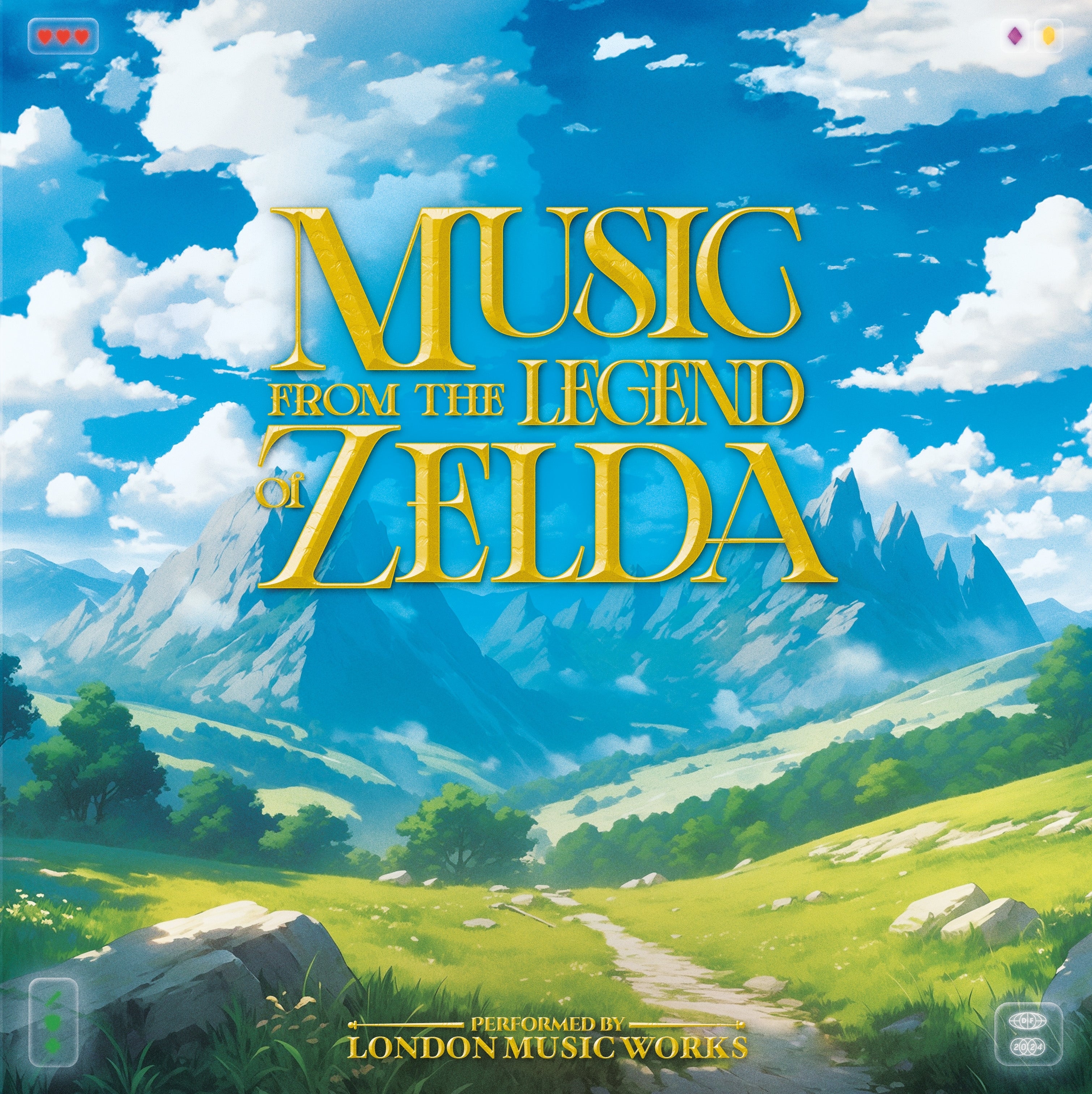 London Music Works - Music From The Legend of Zelda: Limited Sky Blue Vinyl 3LP