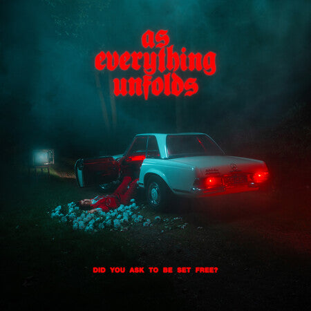 As Everything Unfolds - Did You Ask to Be Set Free: Transparent Petrol Green LP