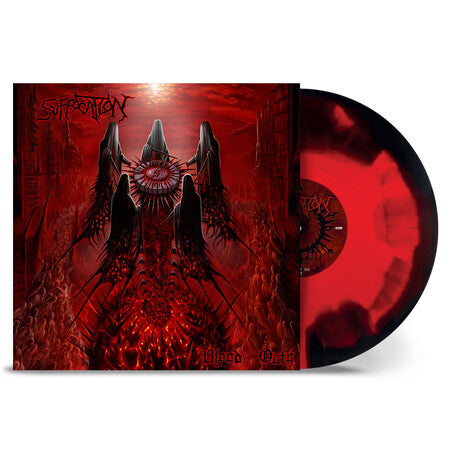Suffocation - Blood Oath: Limited Edition Red + Black Corona Vinyl LP