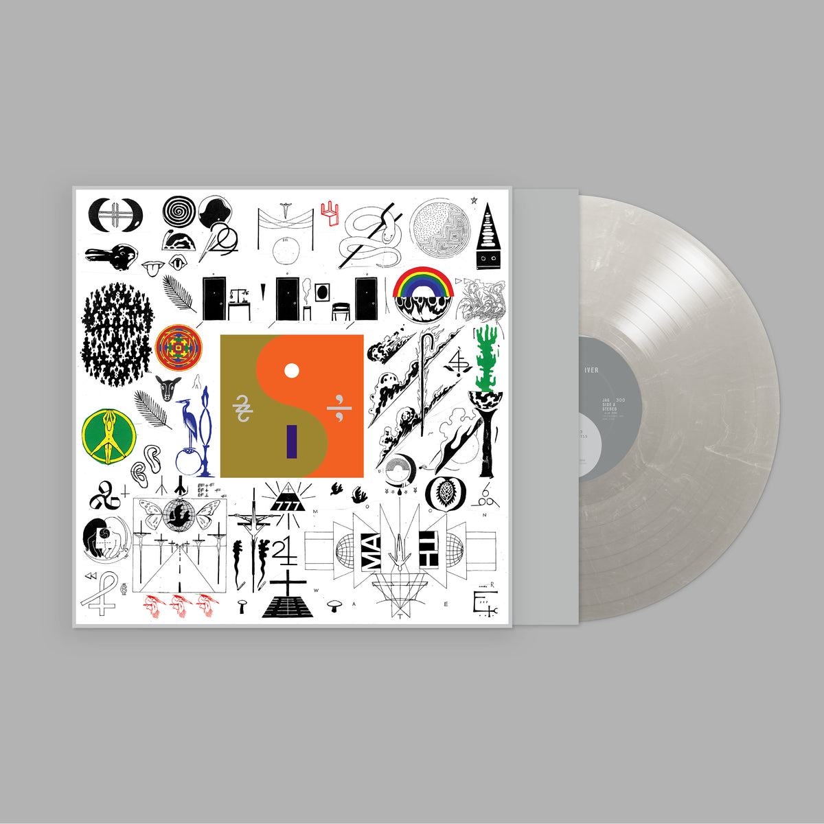 Bon Iver - 22, A Million (10th Anniversary Edition): Forest Silver Vinyl LP