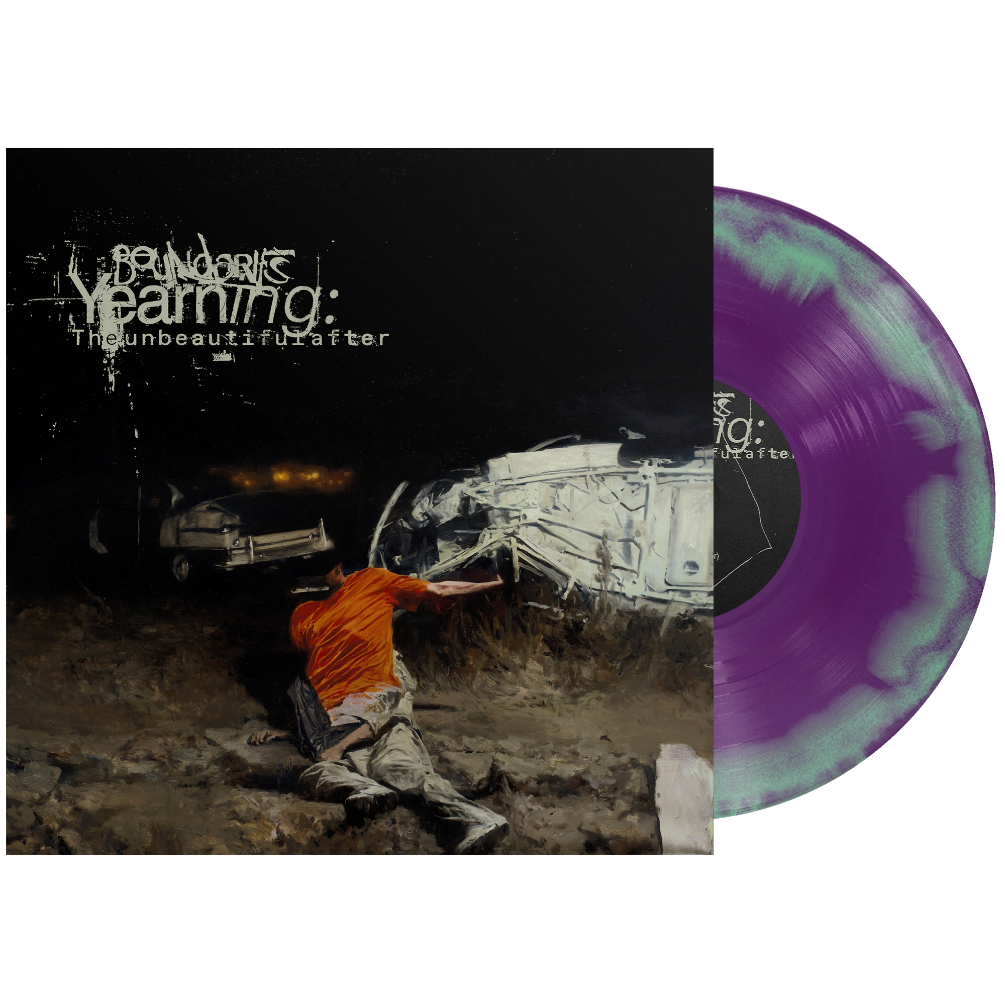 Boundaries - Yearning: The unbeautiful after Neon Violet + Mint Green Vinyl LP