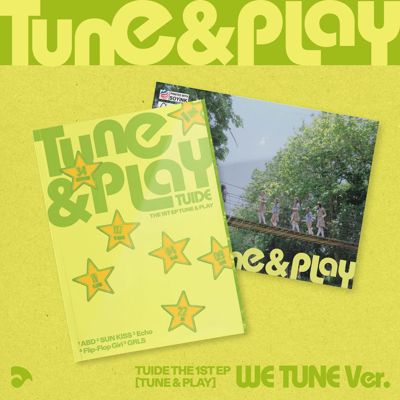 TUIDE - The 1st EP: TUNE & PLAY (WE TUNE Ver.): CD Album