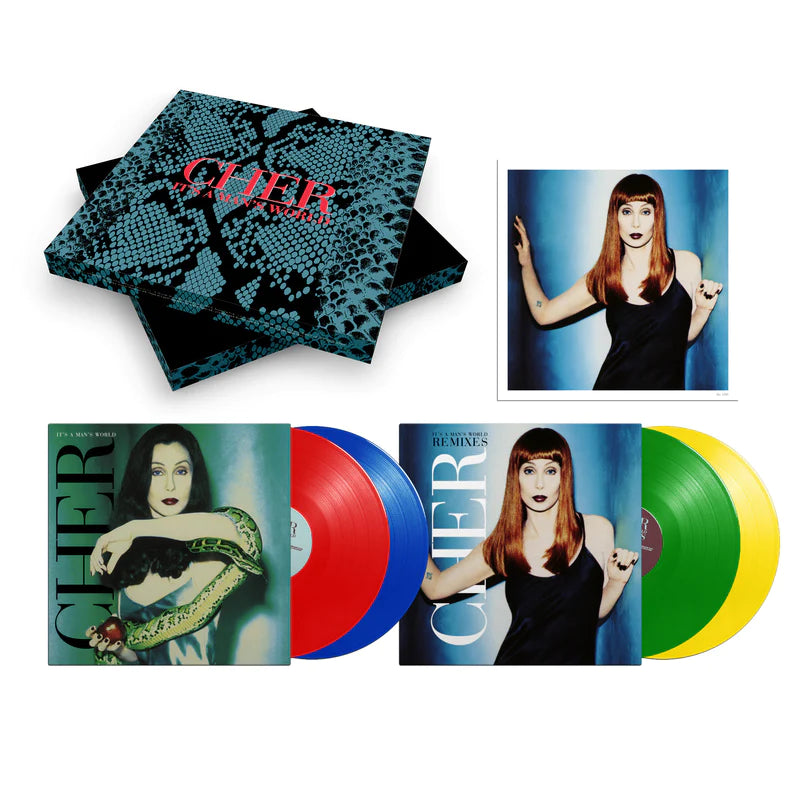Cher - It’s A Man’s World (Deluxe Edition): Limited 4LP Colour Vinyl Box Set