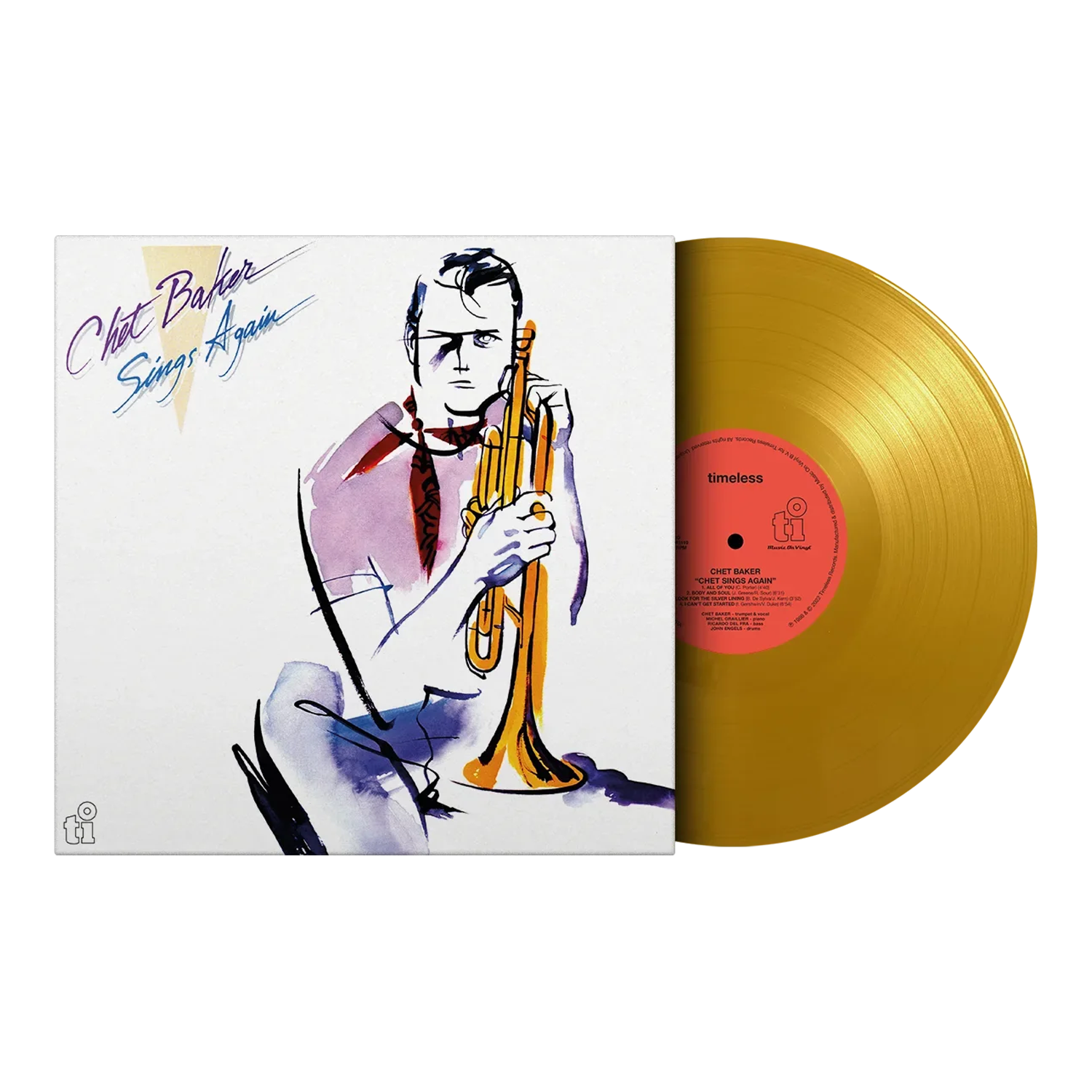 Chet Baker - Sings Again: Limited Yellow Vinyl LP