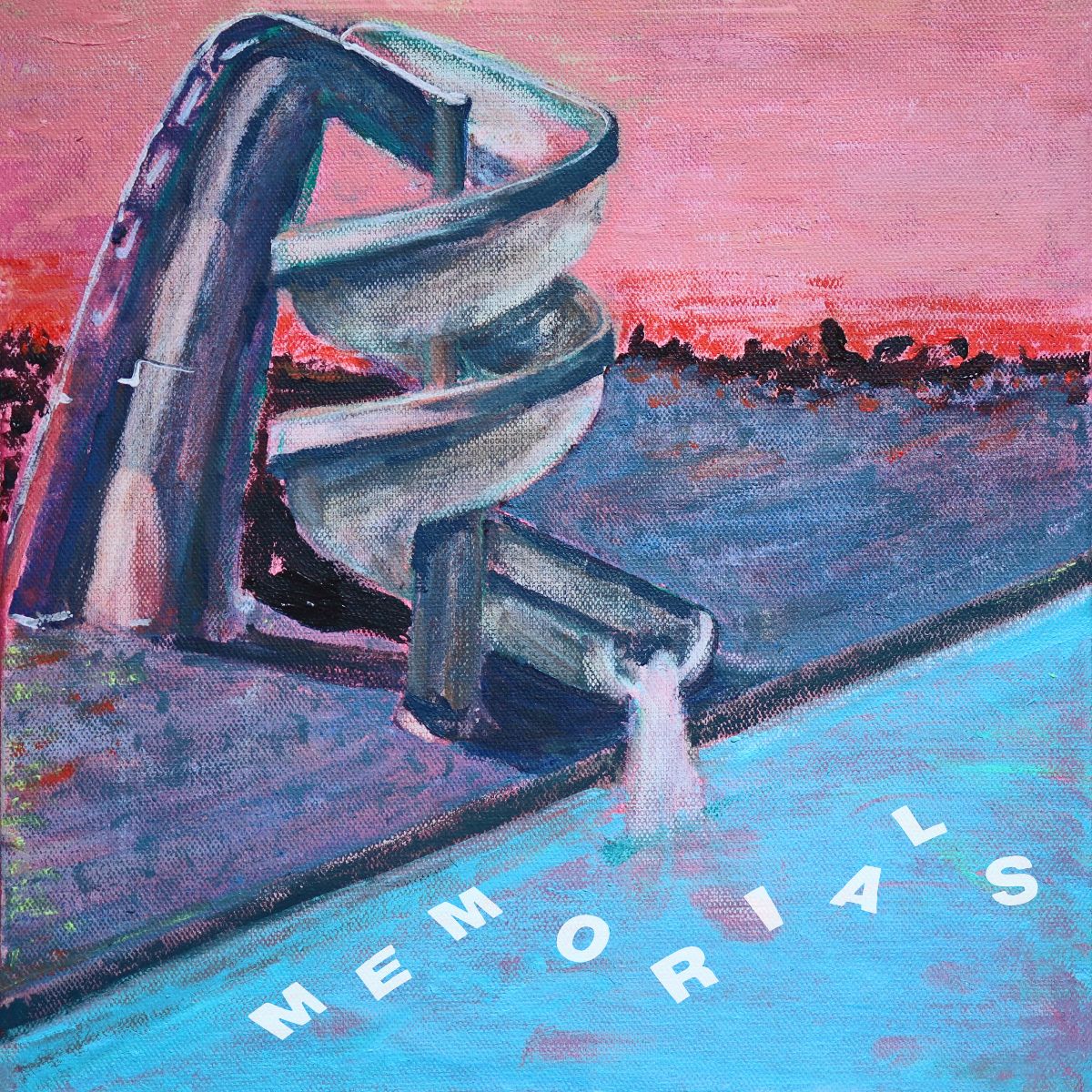 MEMORIALS - Memorial Waterslides: Limited Pink Vinyl LP