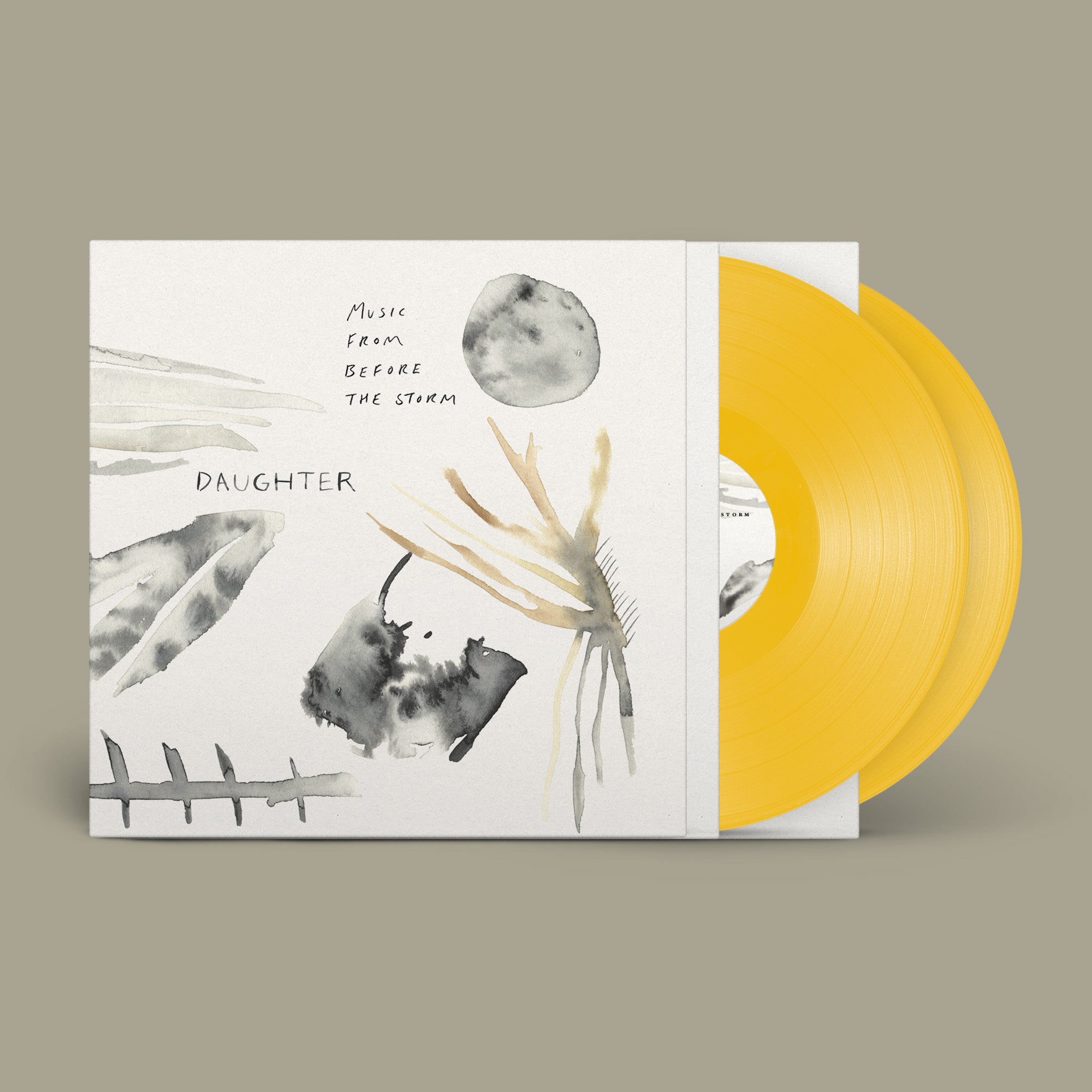 Daughter - Music From Before the Storm: Recycled Yellow Vinyl 2LP [NAD24]