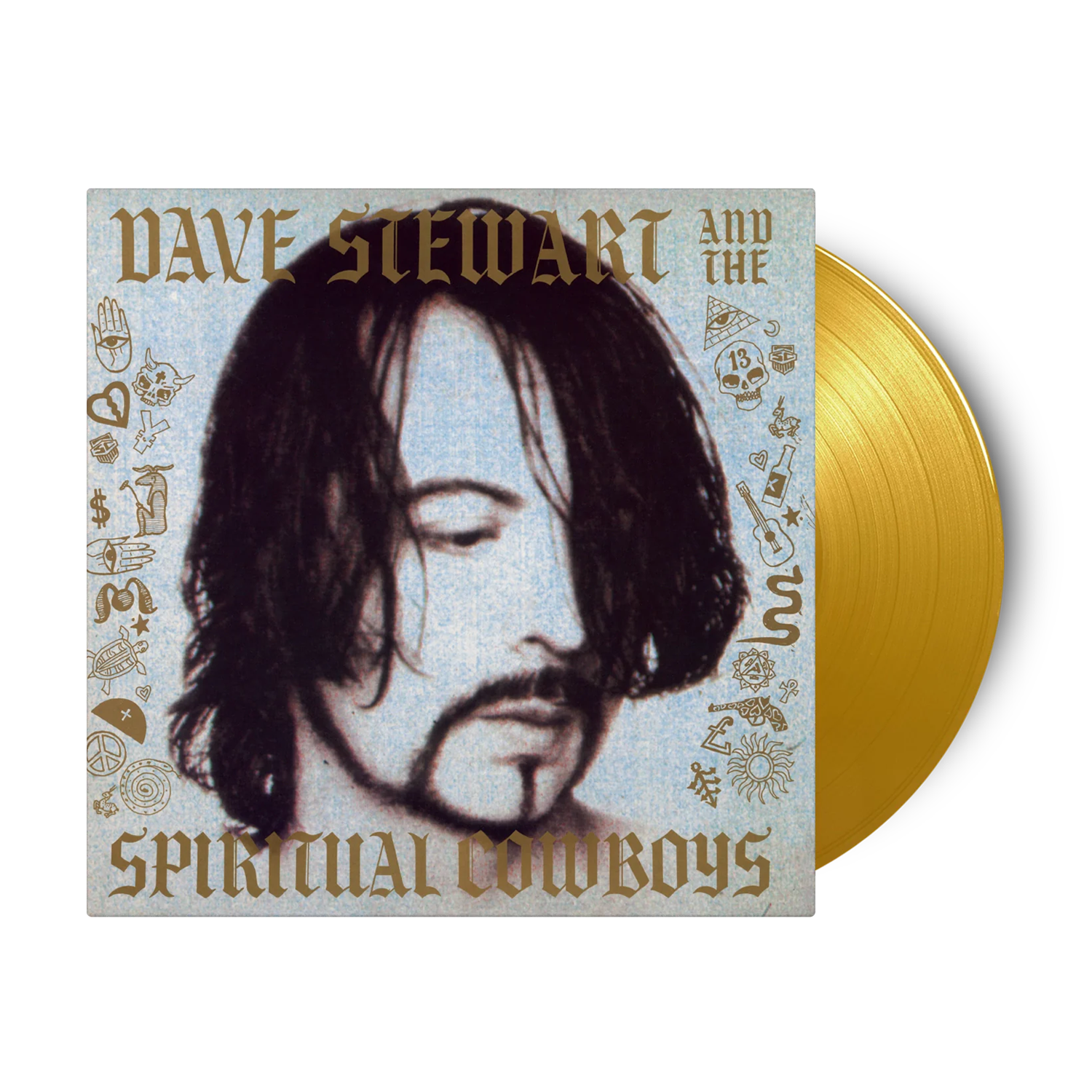 Dave Stewart and The Spiritual Cowboys - Dave Stewart and The Spiritual Cowboys: Limited Gold Vinyl LP