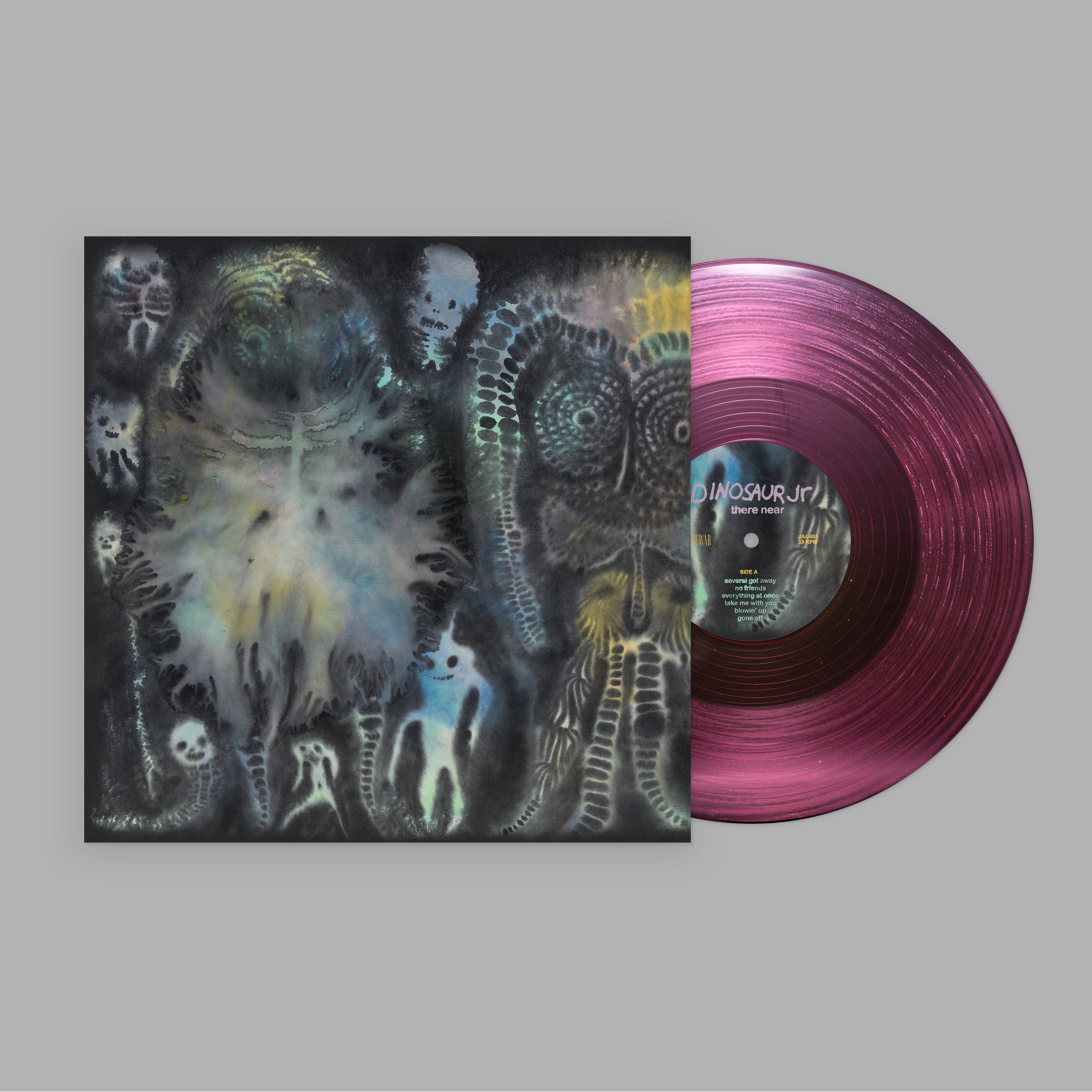 Dinosaur Jr - There Near: Pink Clear Vinyl LP