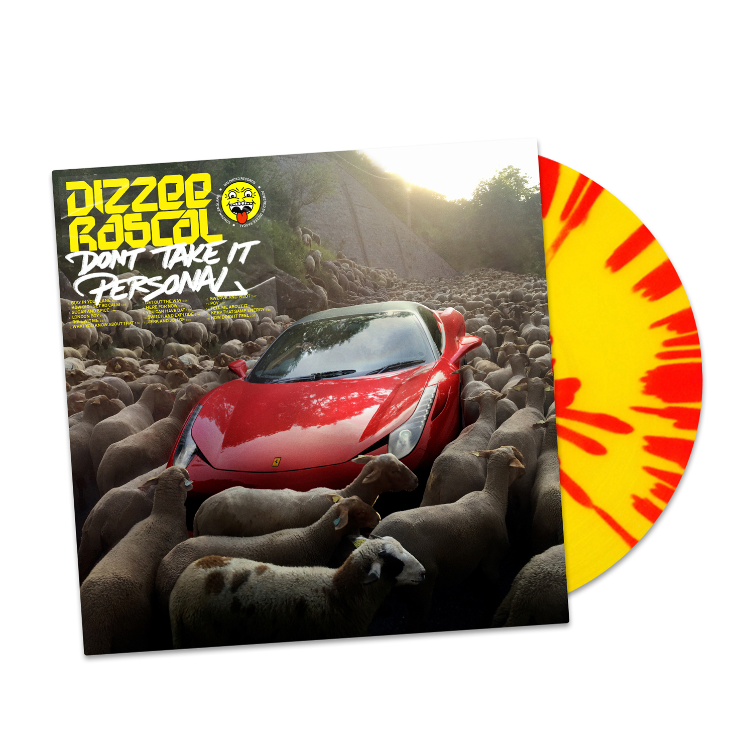 Dizzee Rascal - Don't Take It Personal: Limited Red/Yellow Splatter Vinyl LP