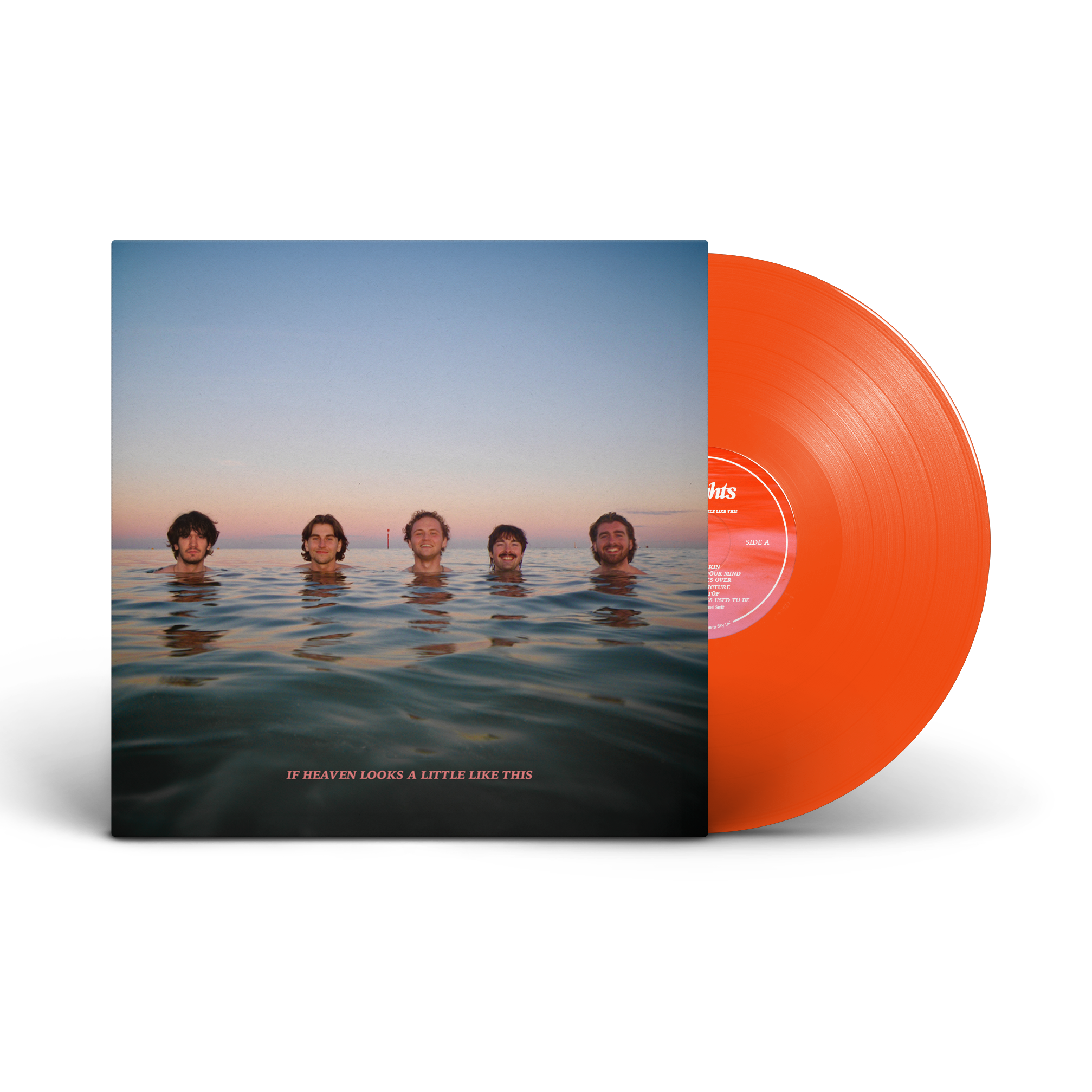 Delights - If Heaven Looks A Little Like This: Orange Vinyl LP