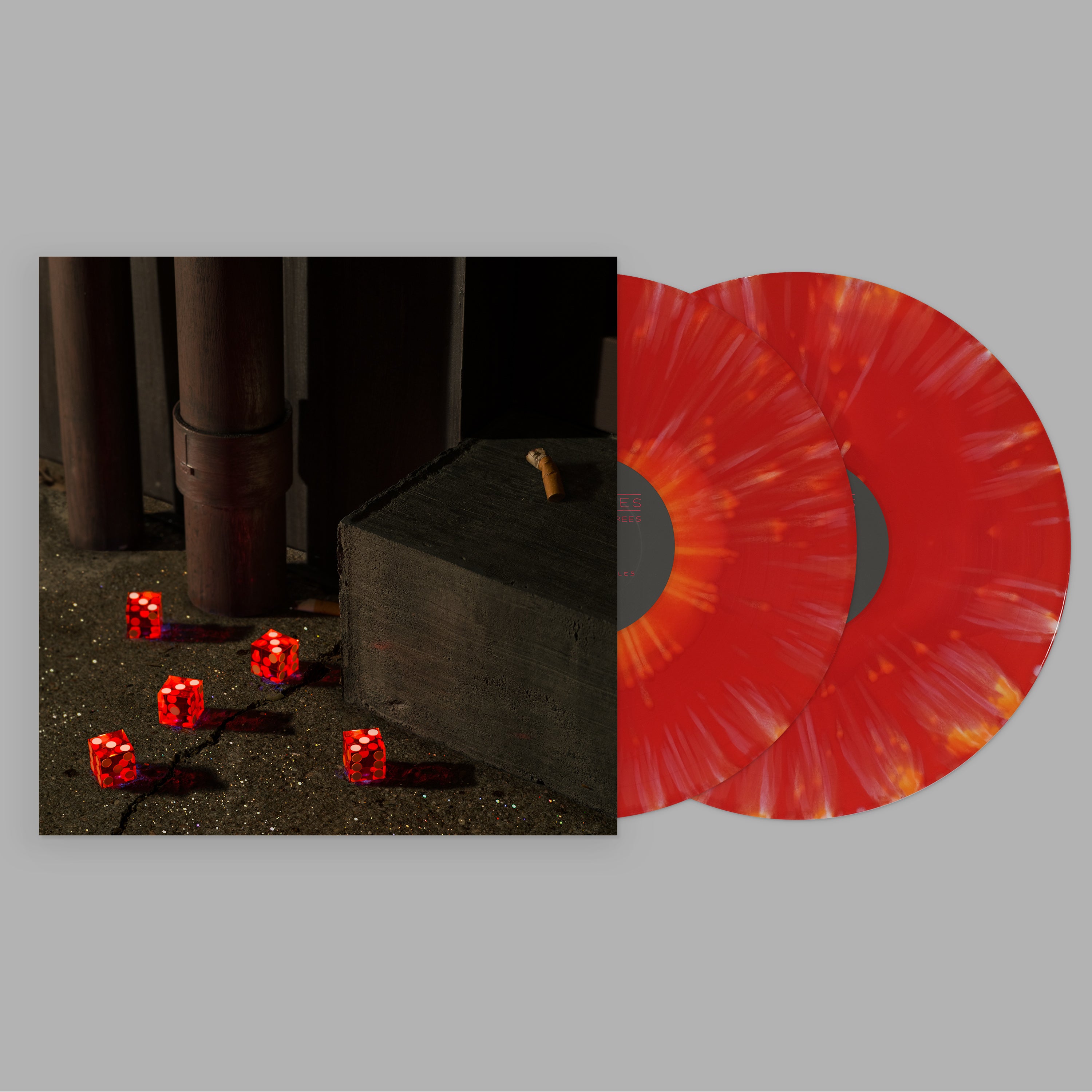 Bright Eyes - Five Dice, All Threes: Limited Red & Orange Splatter Vinyl 2LP