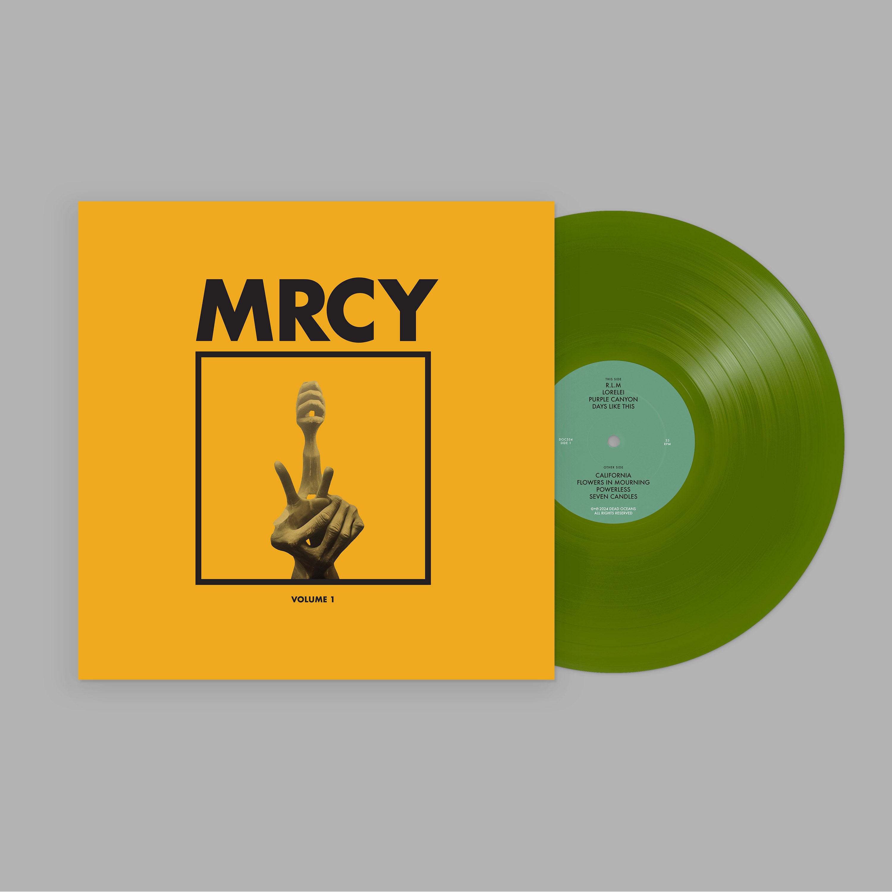 MRCY - VOLUME 1: Limited Green Vinyl LP