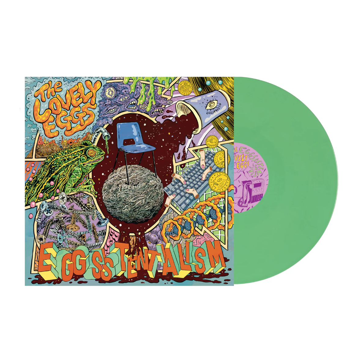 The Lovely Eggs  - Eggsistentialism: Limited Green Vinyl LP