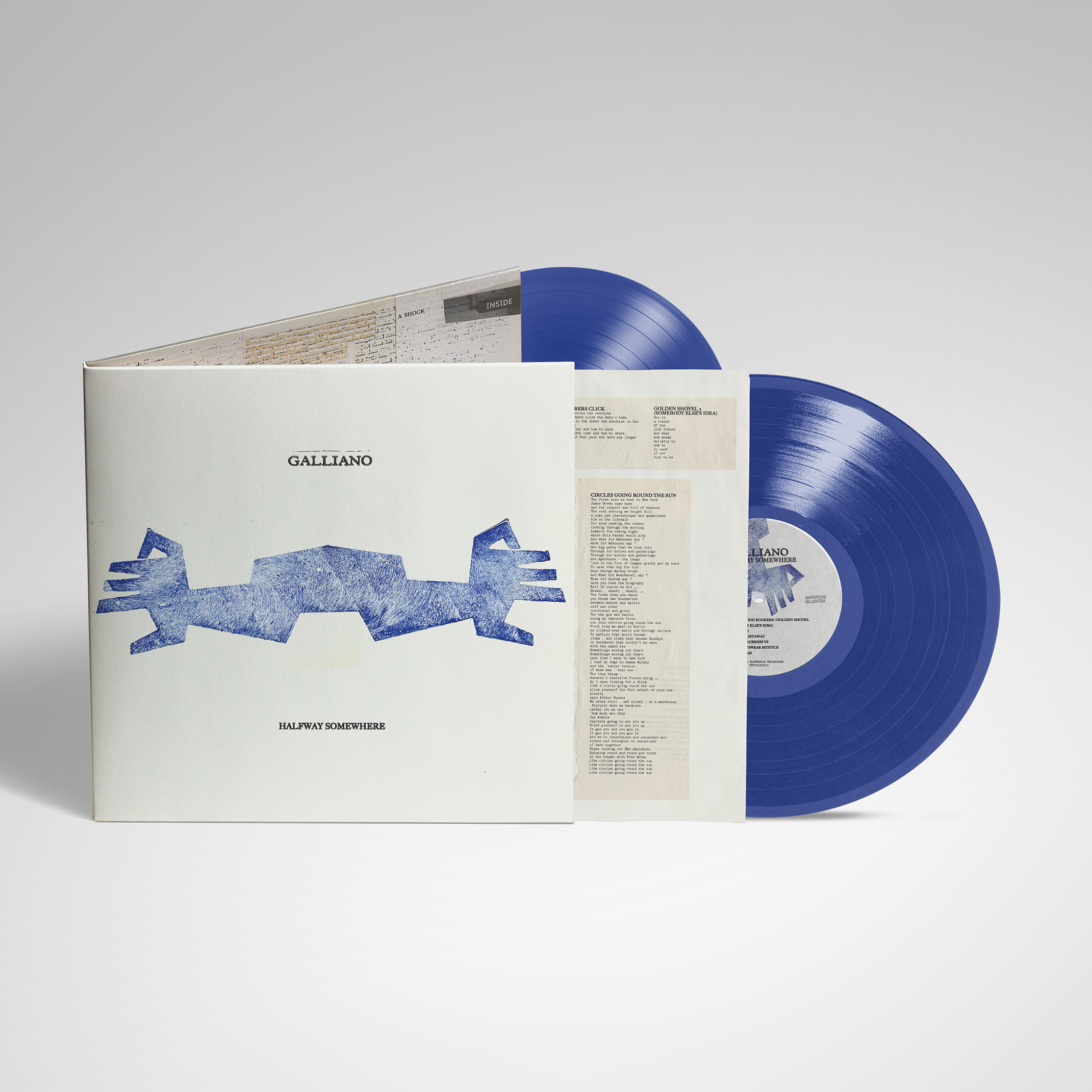 Galliano - Halfway Somewhere: Limited Blue Vinyl 2LP