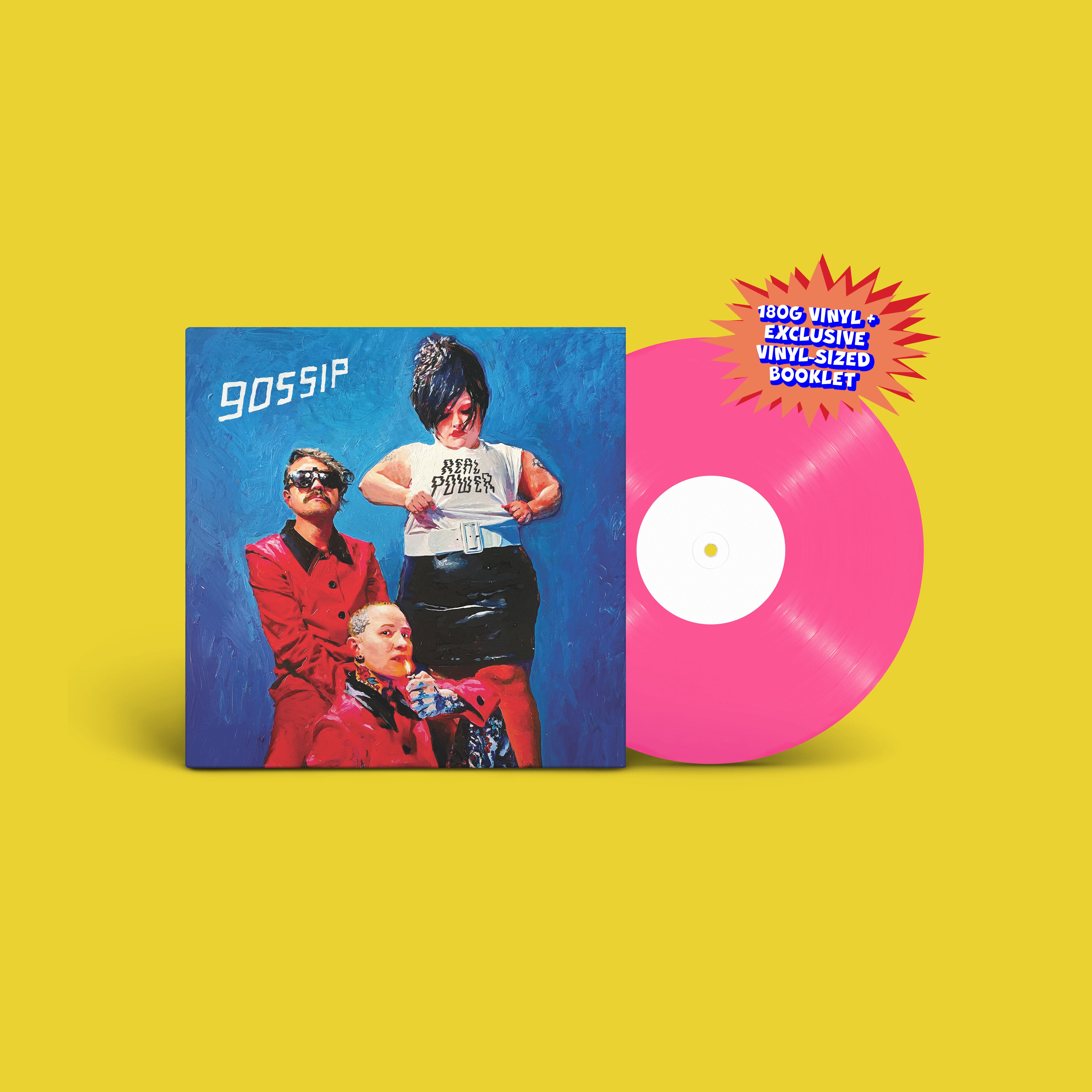 Gossip - Real Power: Limited Pink Vinyl LP