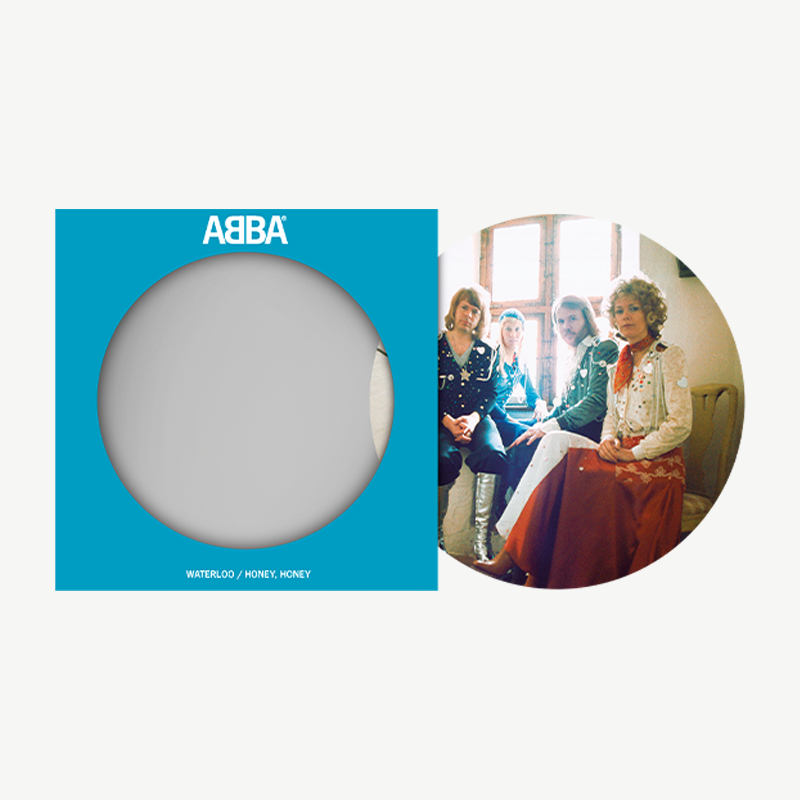ABBA - Waterloo (Swedish) / Honey, Honey (Swedish): Picture Disc Vinyl 7" Single 7"