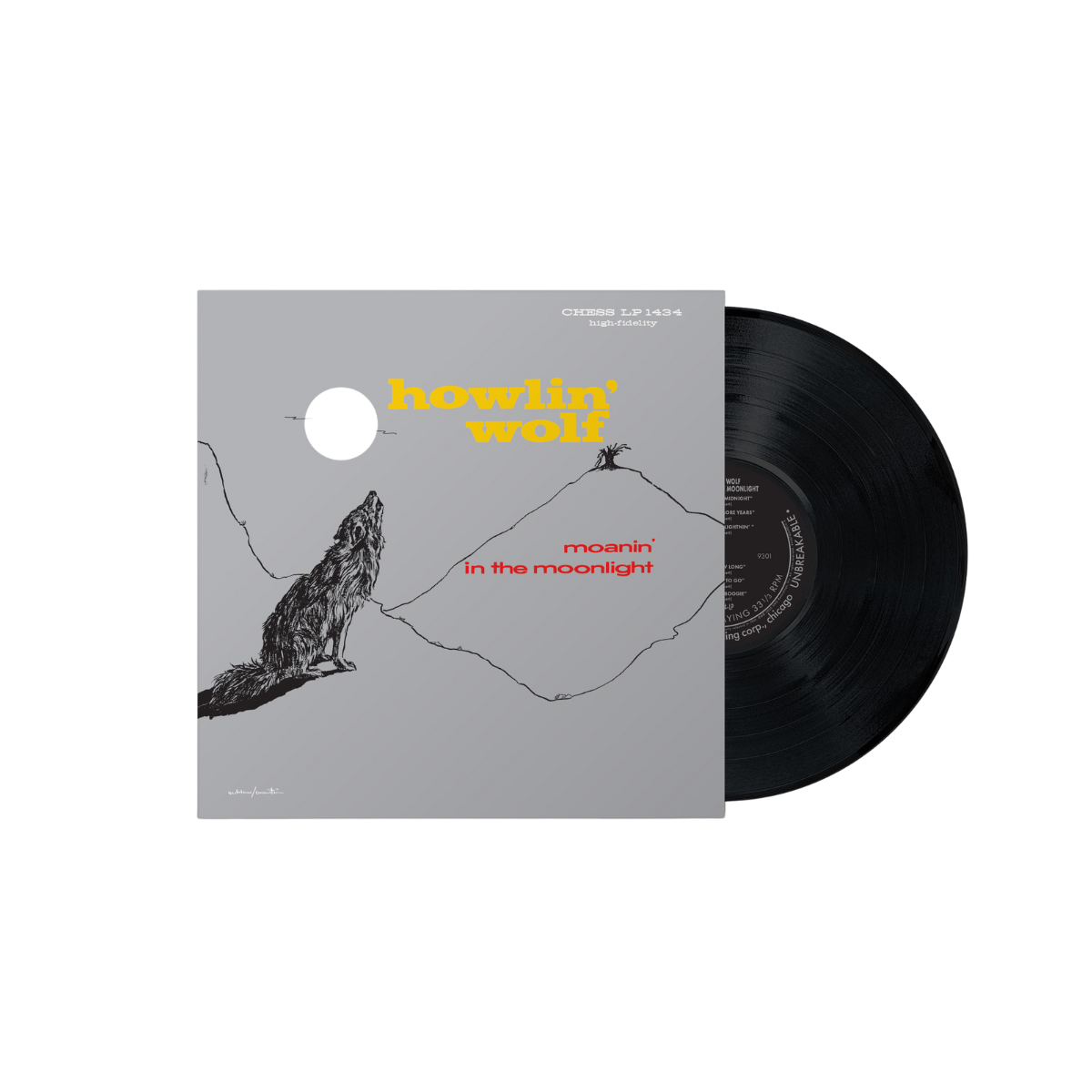 Howlin' Wolf - Moanin’ in the Moonlight - Vinyl