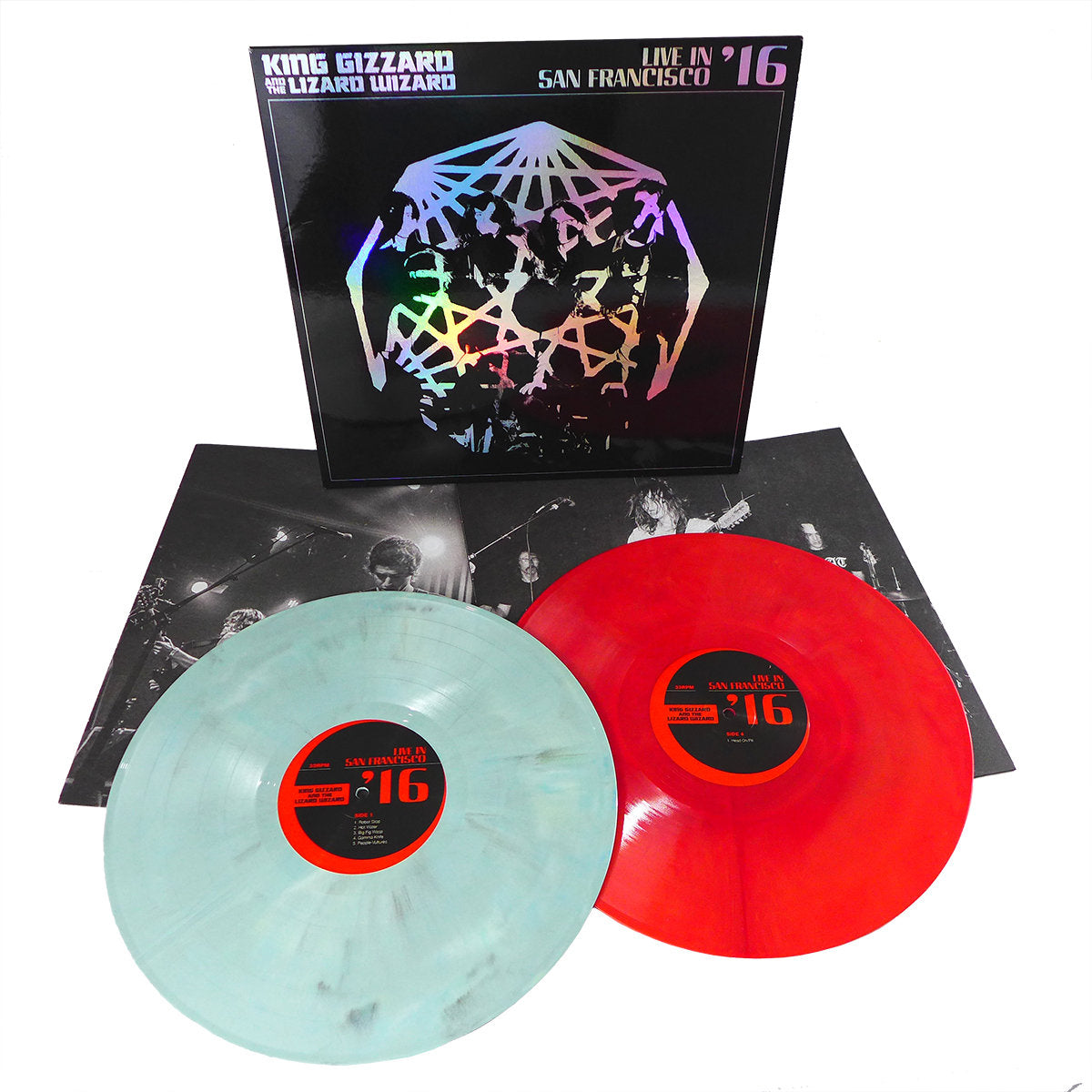 King Gizzard & The Lizard Wizard - Live In San Francisco '16: Deluxe Edition Fog + Red Mist Vinyl 2LP