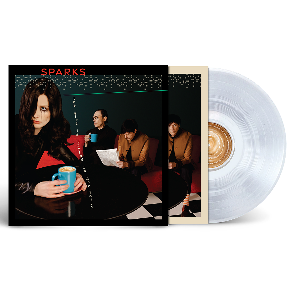 Sparks - The Girl Is Crying In Her Latte: Deluxe Clear Vinyl LP 