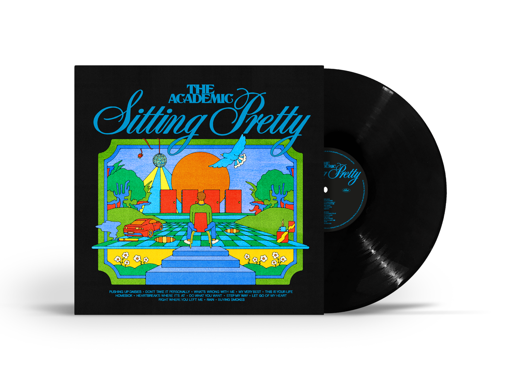 The Academic - Sitting Pretty: Black Vinyl LP