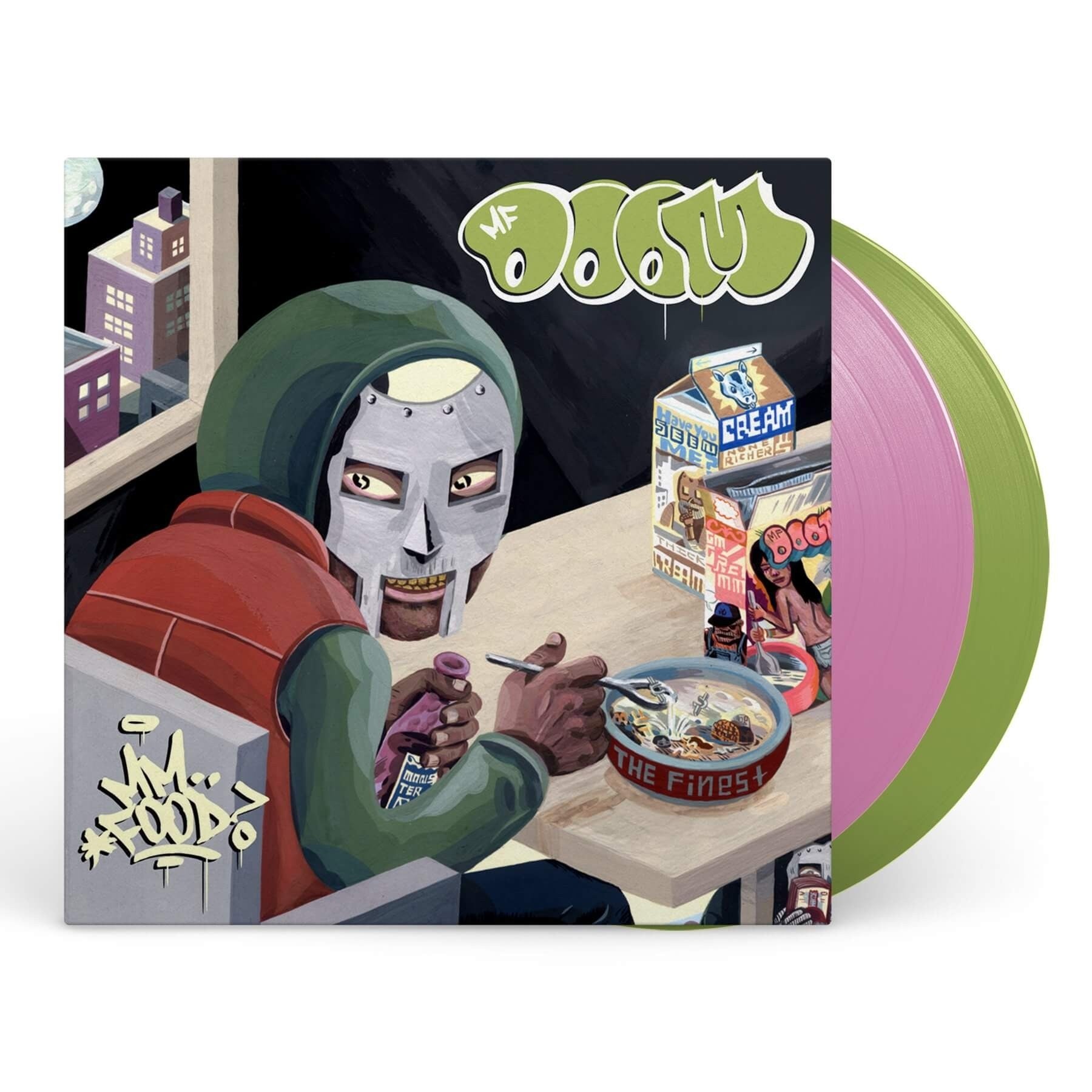 MF DOOM - MM..FOOD: Limited Pink + Green Vinyl 2LP
