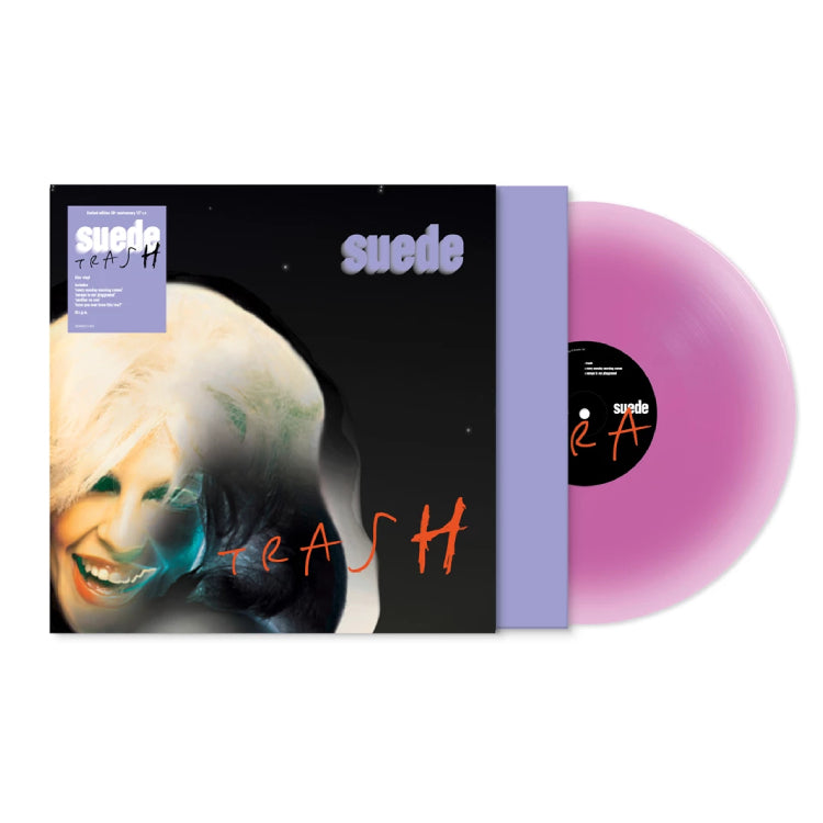 Suede - Trash - 30th Anniversary 140g Semi-Translucent Lilac Vinyl 12" EP