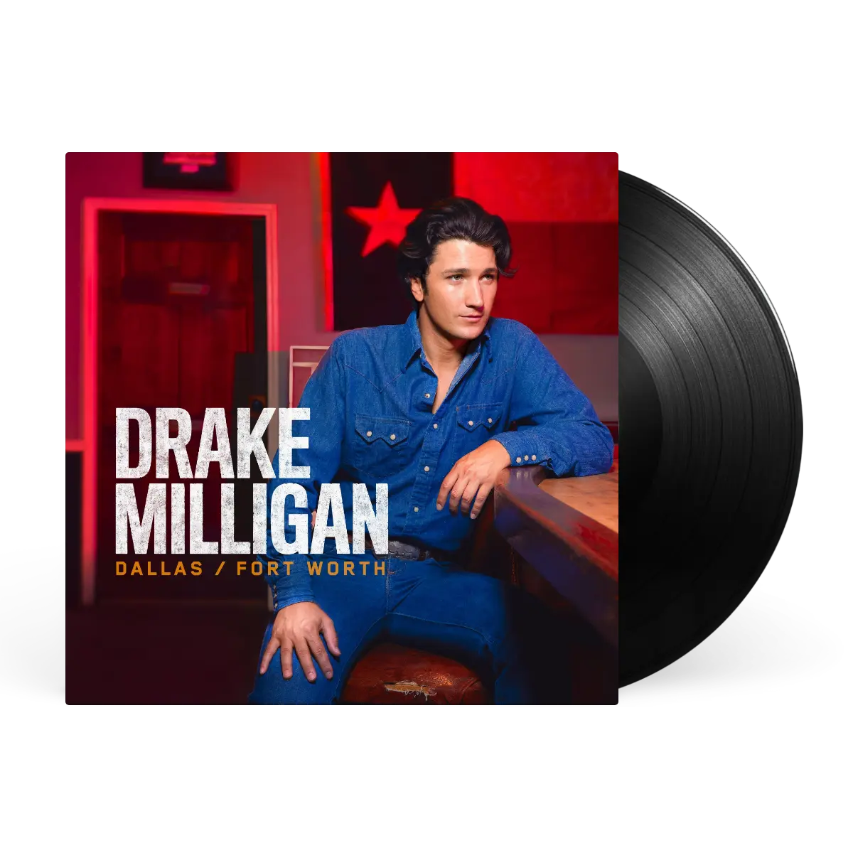 Drake Milligan - Dallas/Fort Worth: Black Vinyl LP