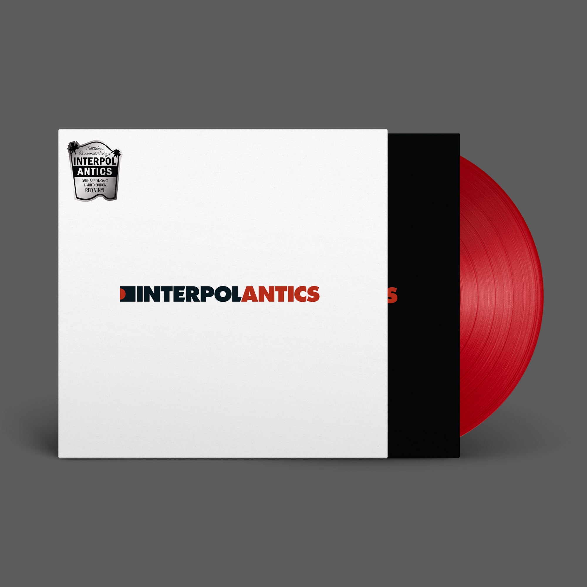 Interpol - Antics (20th Anniversary): Limited Red Vinyl LP