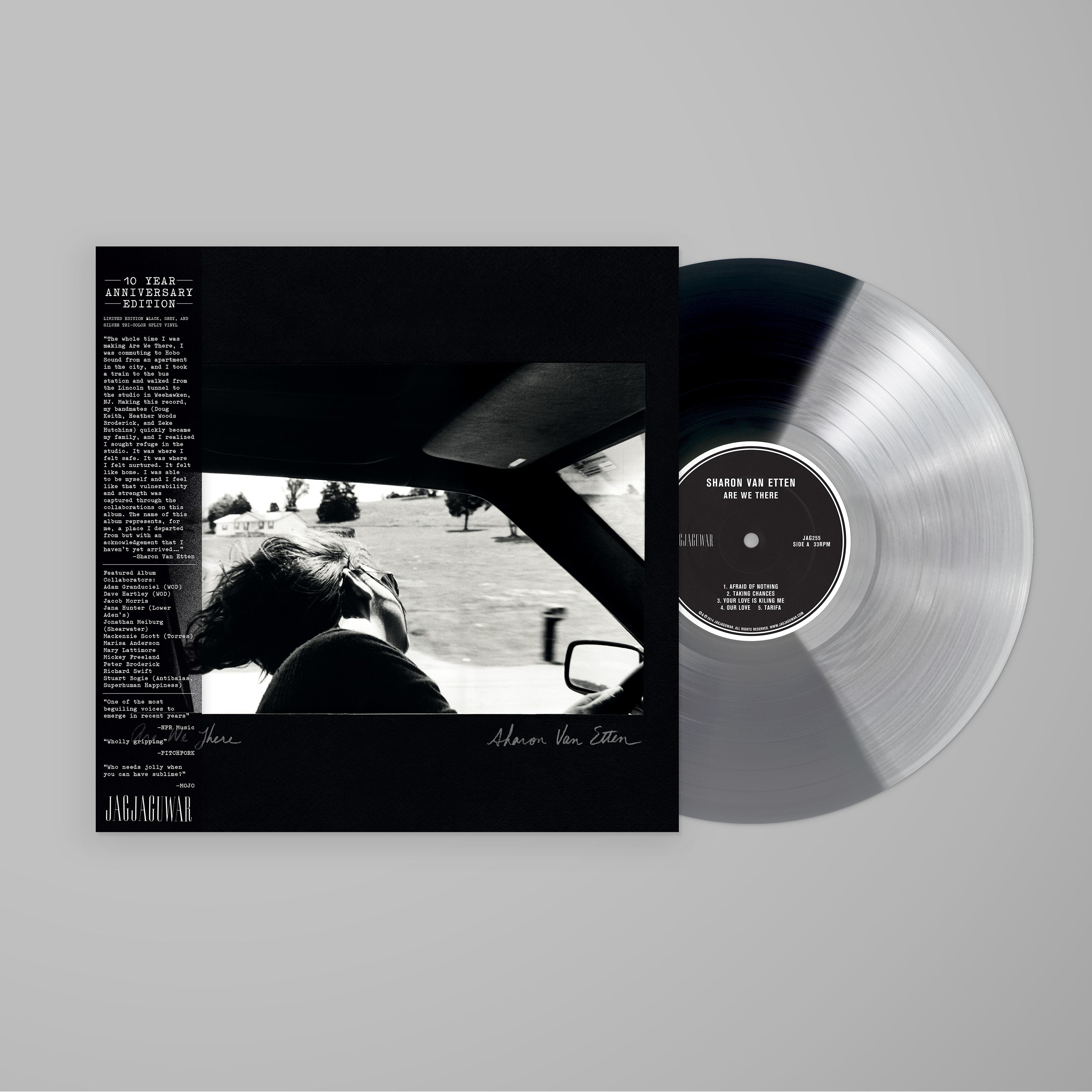 Sharon Van Etten - Are We There (10th Anniversary): Limited Black, Grey and Silver Tri-Color Split Vinyl LP