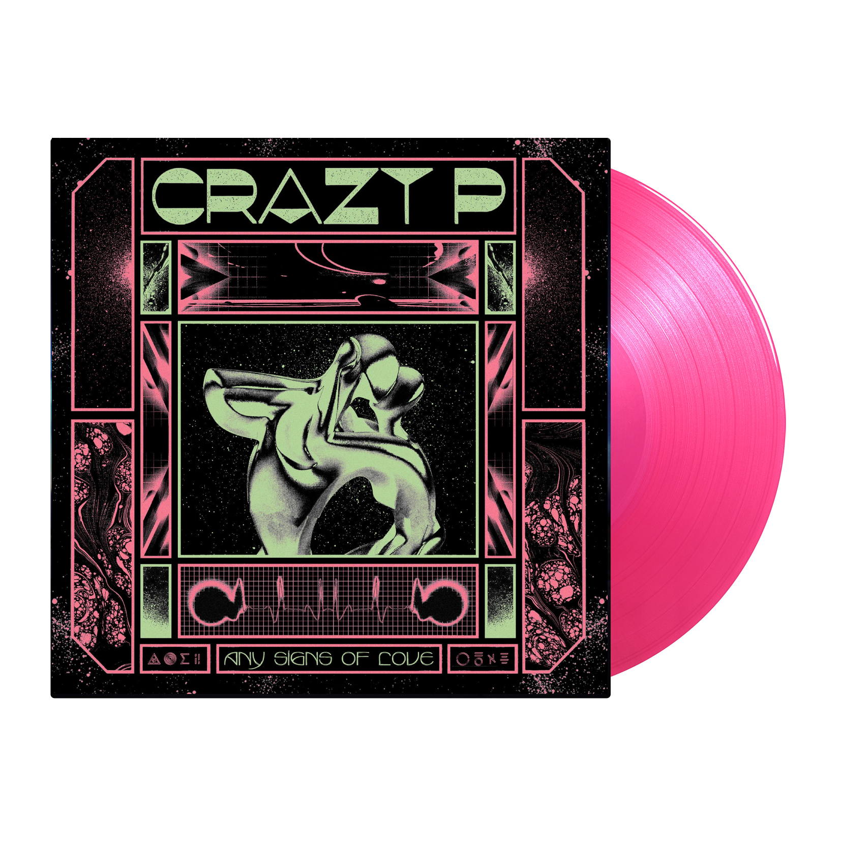 Crazy P - Any Signs of Love: Limited Edition Hot Pink Vinyl 2LP